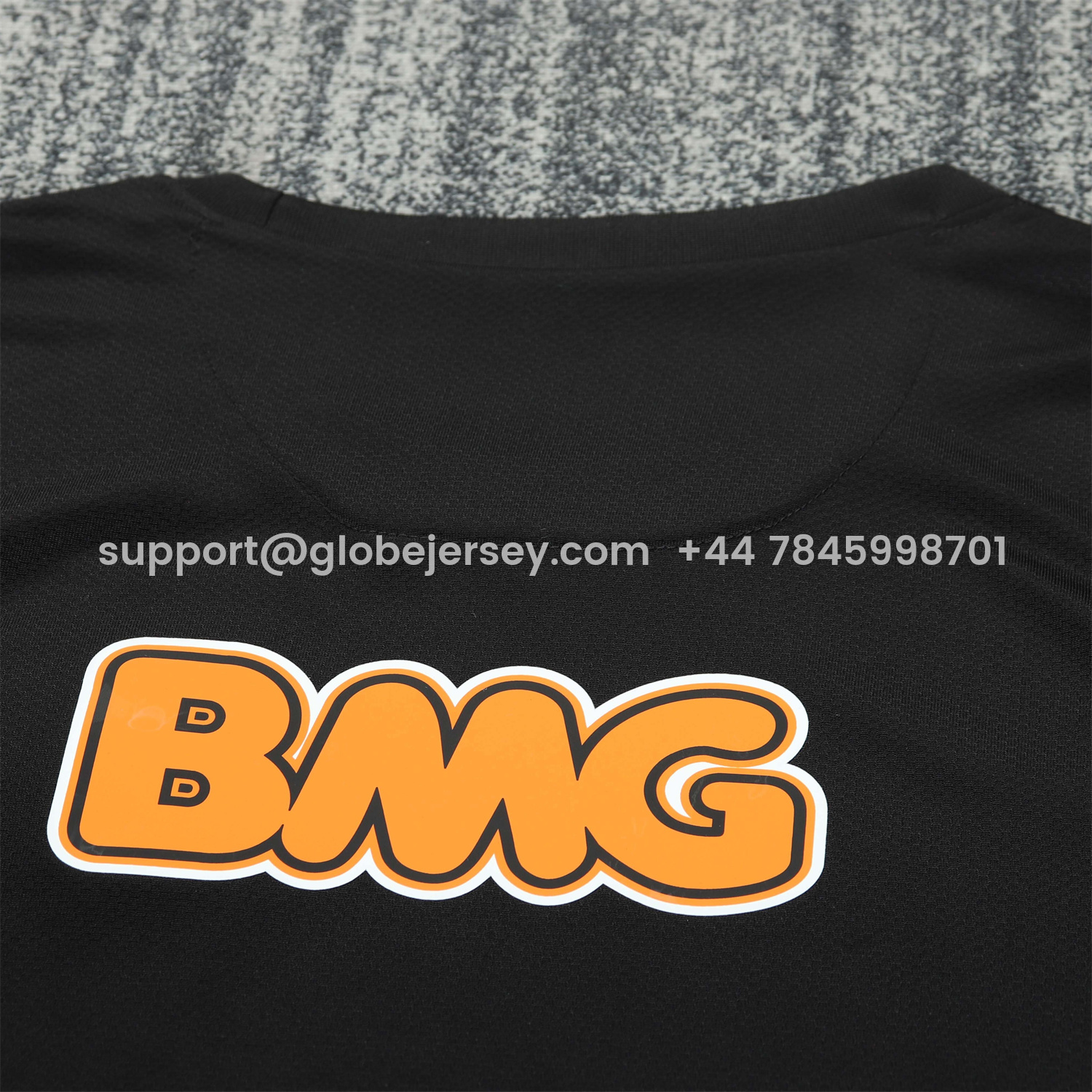 GlobeJersey-Retro Santos 2012 Black Special Long Sleeves Kids Kit