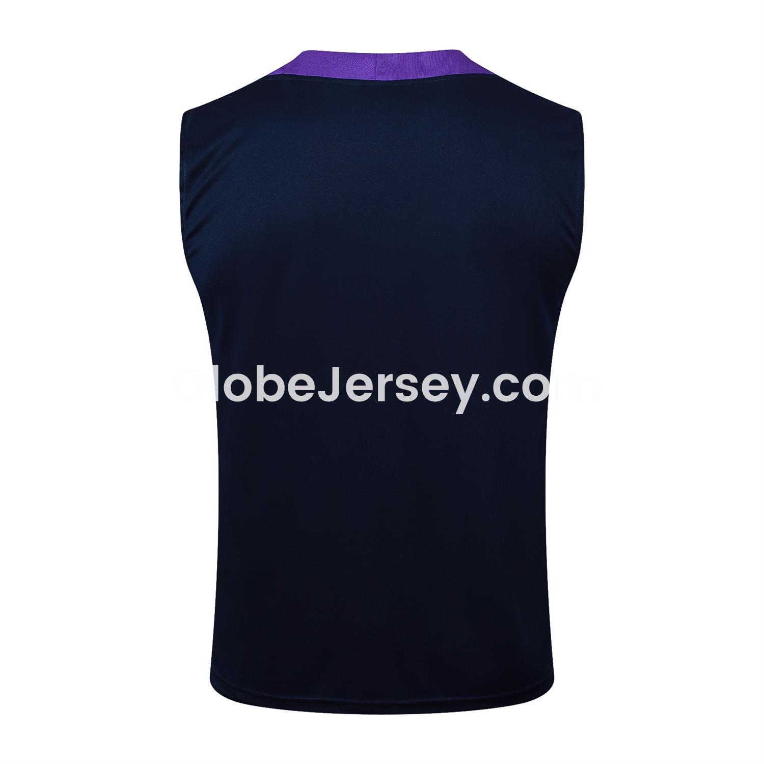 GlobeJersey-Corinthians 25-26 Vest Training Set - Deep Blue Black Vest and Shorts