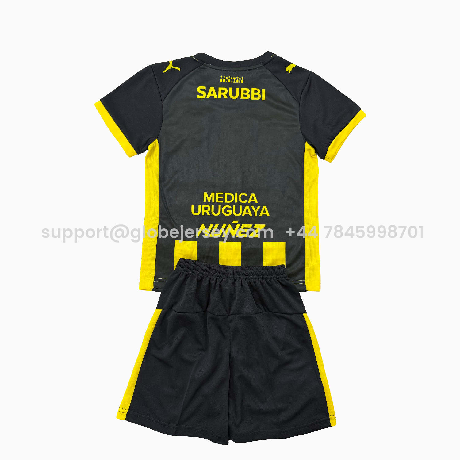 GlobeJersey-Peñarol 2026 Home Men's Adult Jersey Set - Fans Version