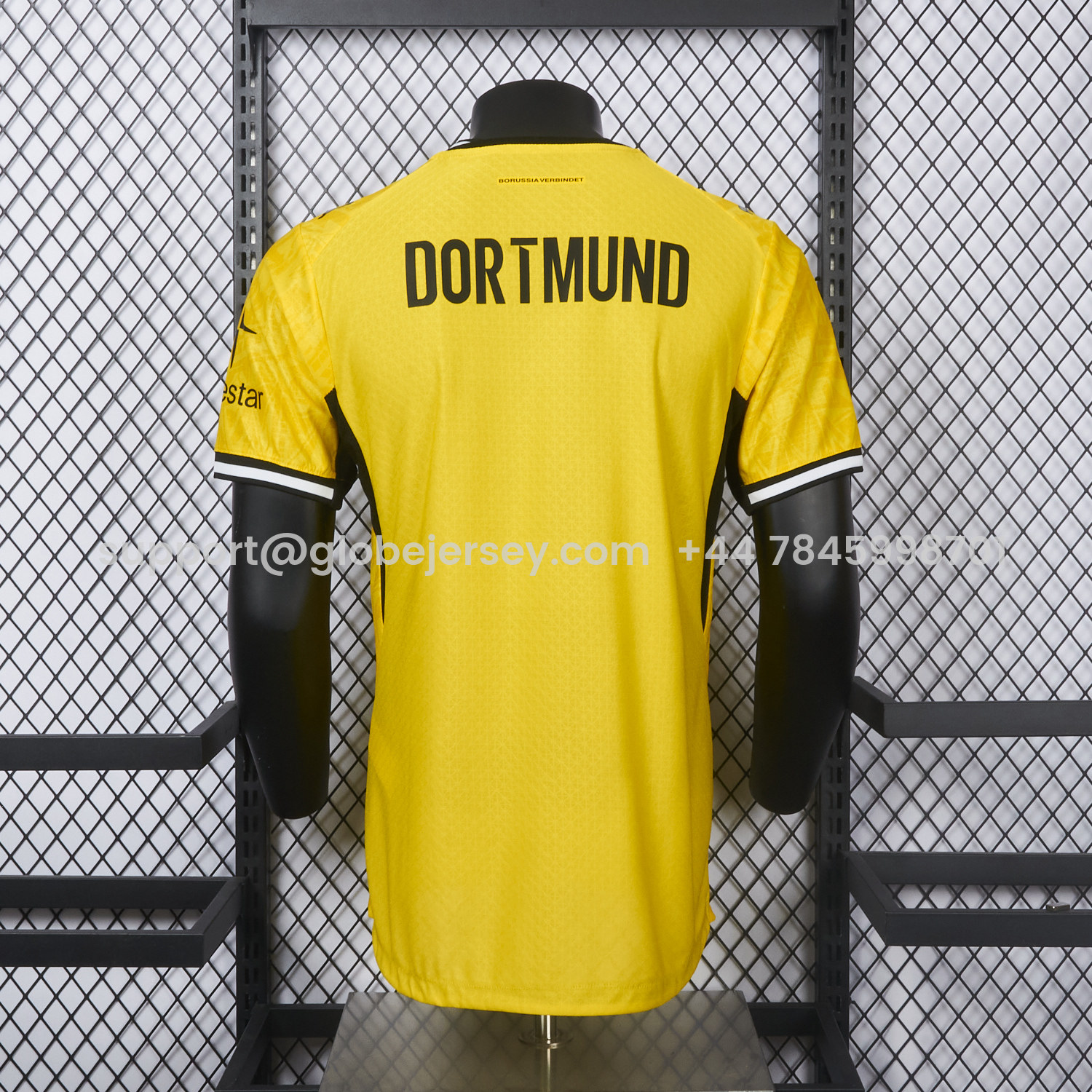 GlobeJersey-Dortmund 26-27 Home Jersey - Player Version