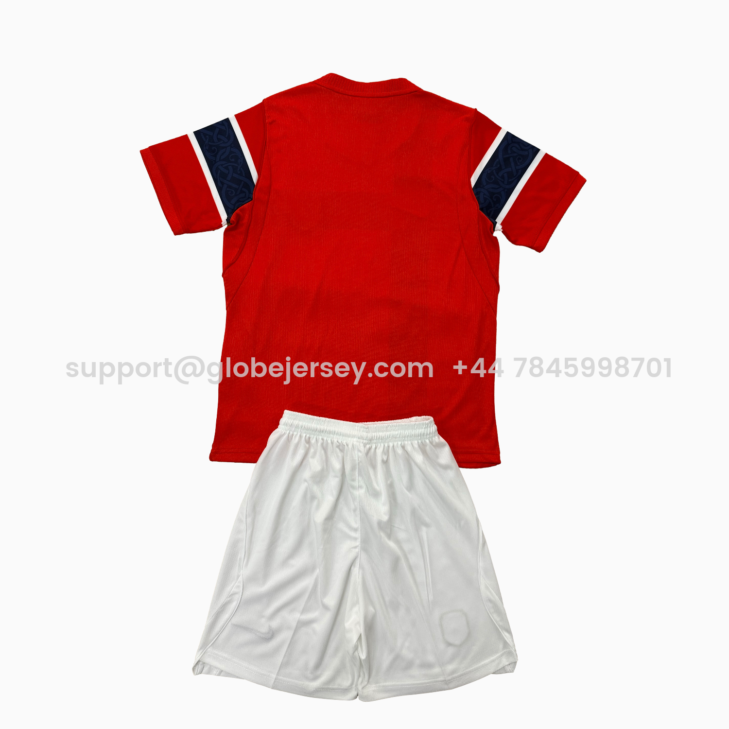 GlobeJersey-Norway 2026 Home Men's Adult Jersey Set - Fans Version