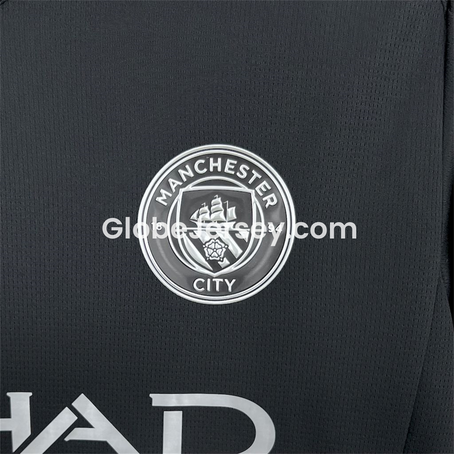 GlobeJersey-Manchester City 25-26 Away Black Jersey - Fans Version