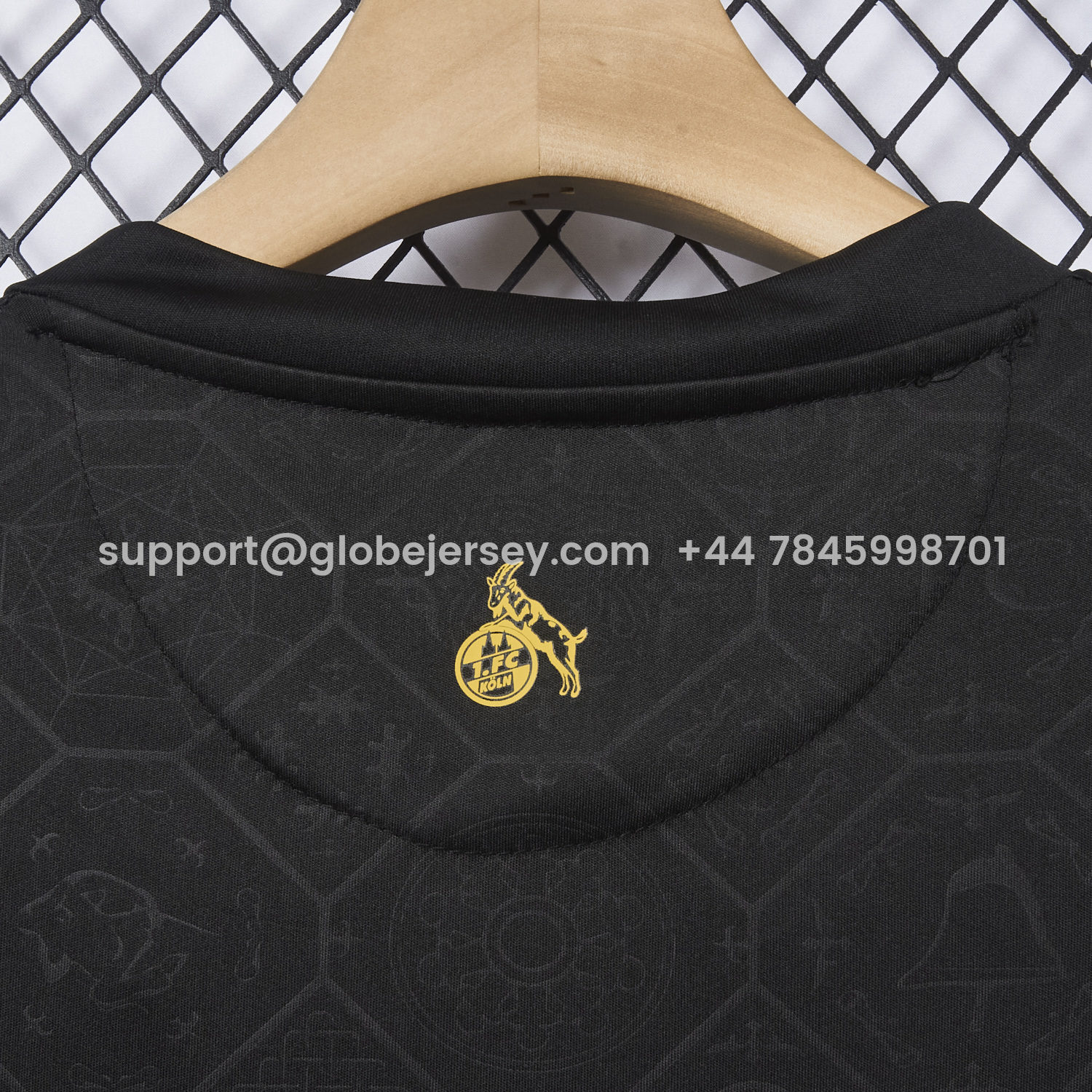 GlobeJersey-Köln 25-26 Third Black Jersey - Fans Version