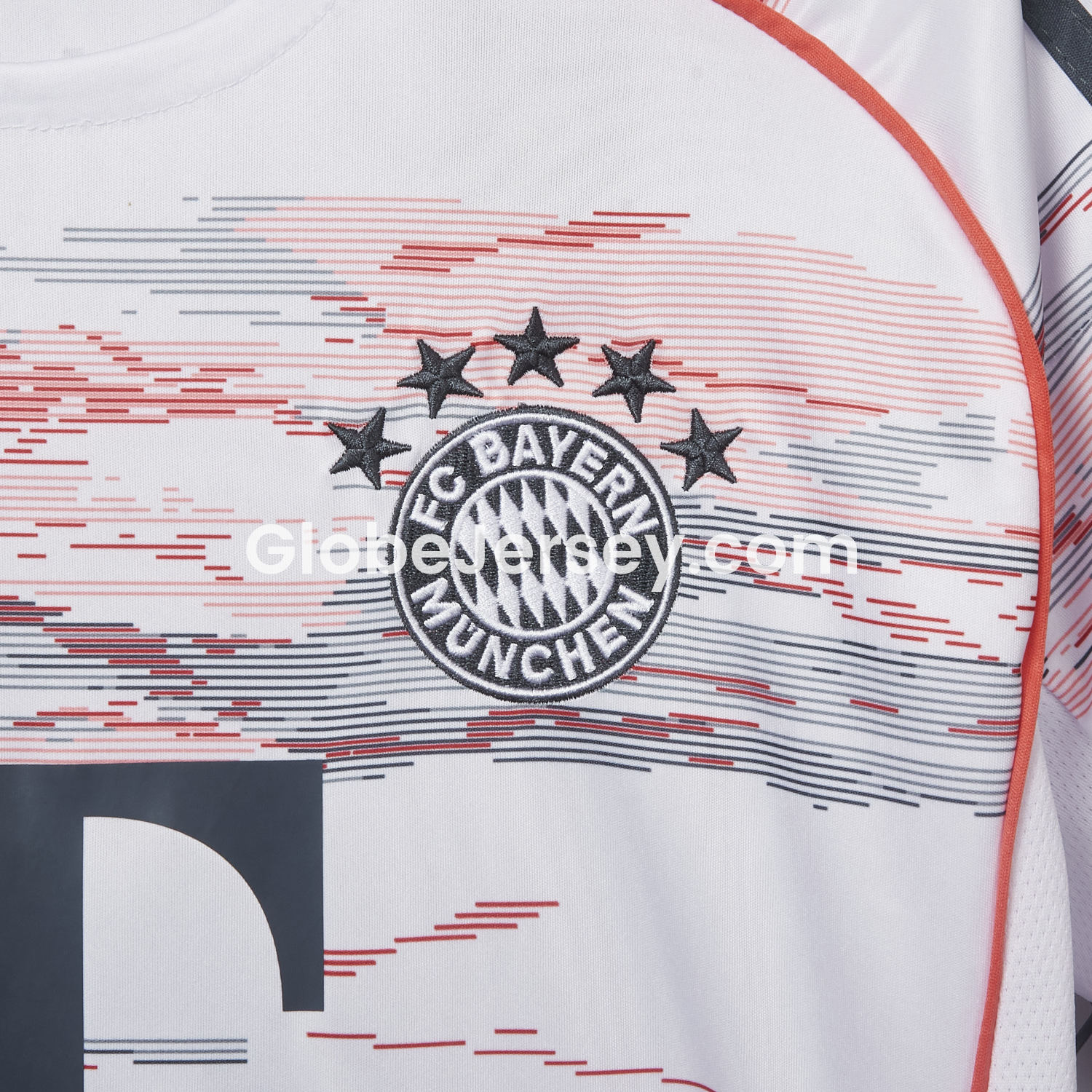 GlobeJersey-【MÜLLER 25 Pattern】Bayern Munich 25-26 Away Jersey - Fans Version