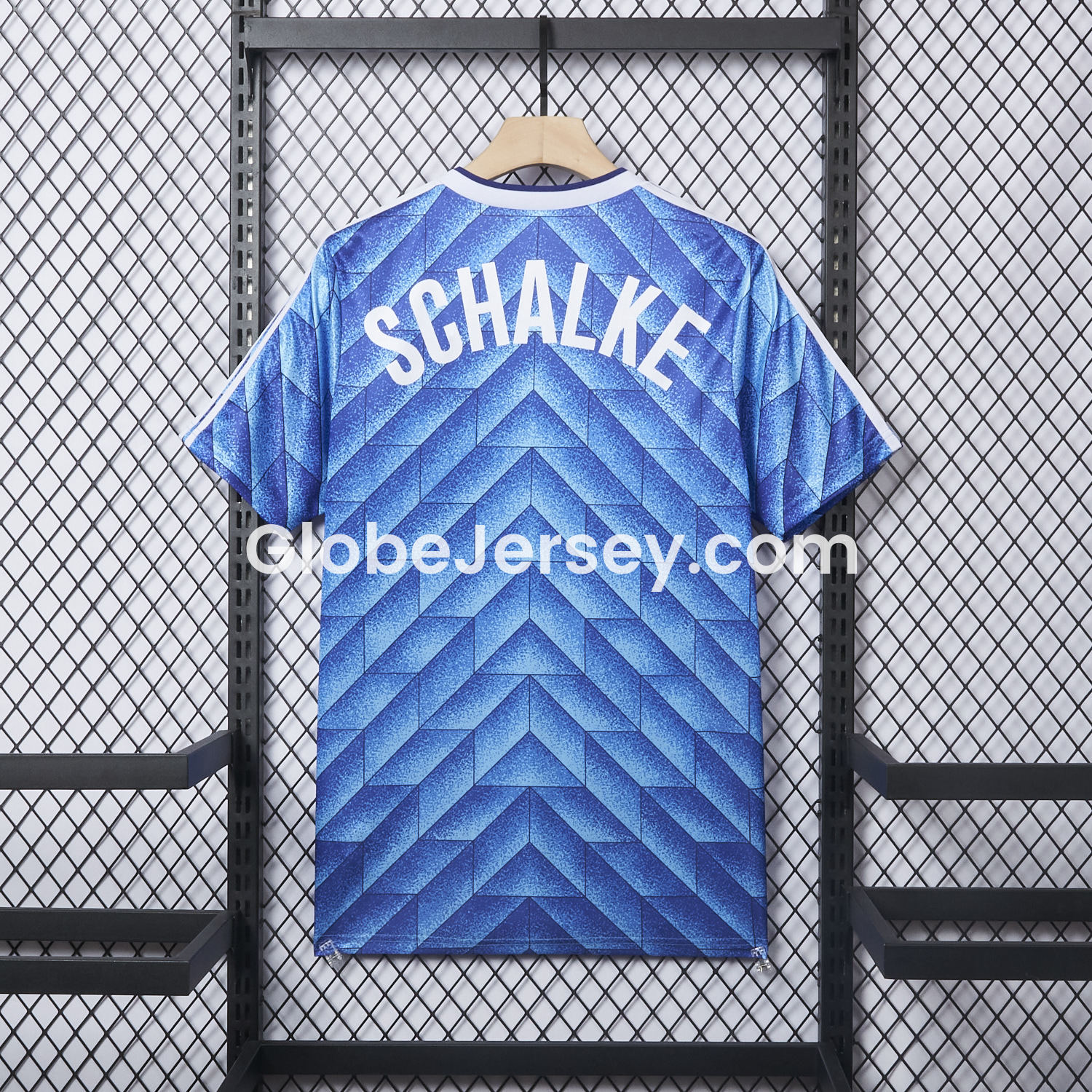 GlobeJersey-Retro Schalke 04 1988-89 Home Special Edition Jersey