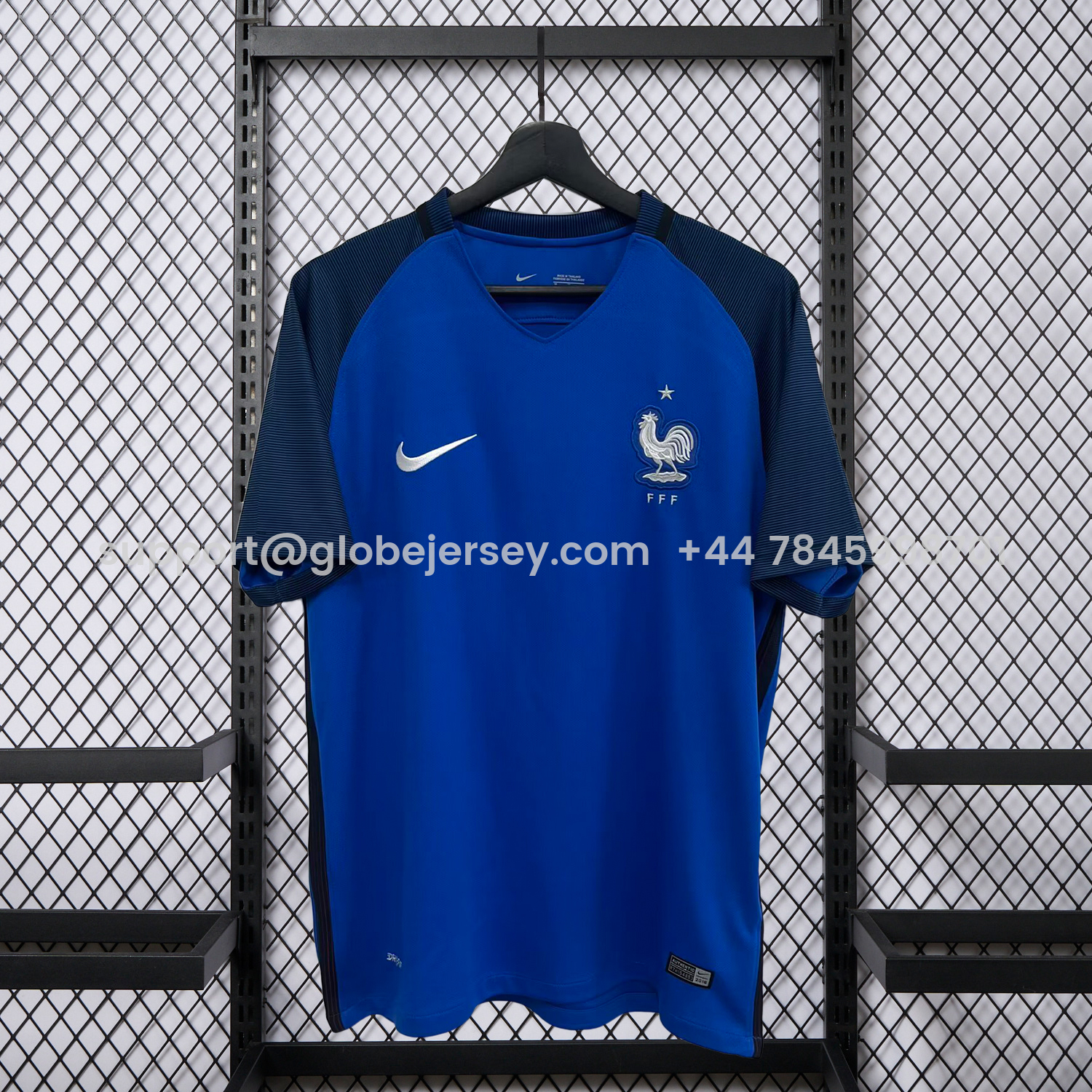 GlobeJersey-Retro France 2016 Home Jersey