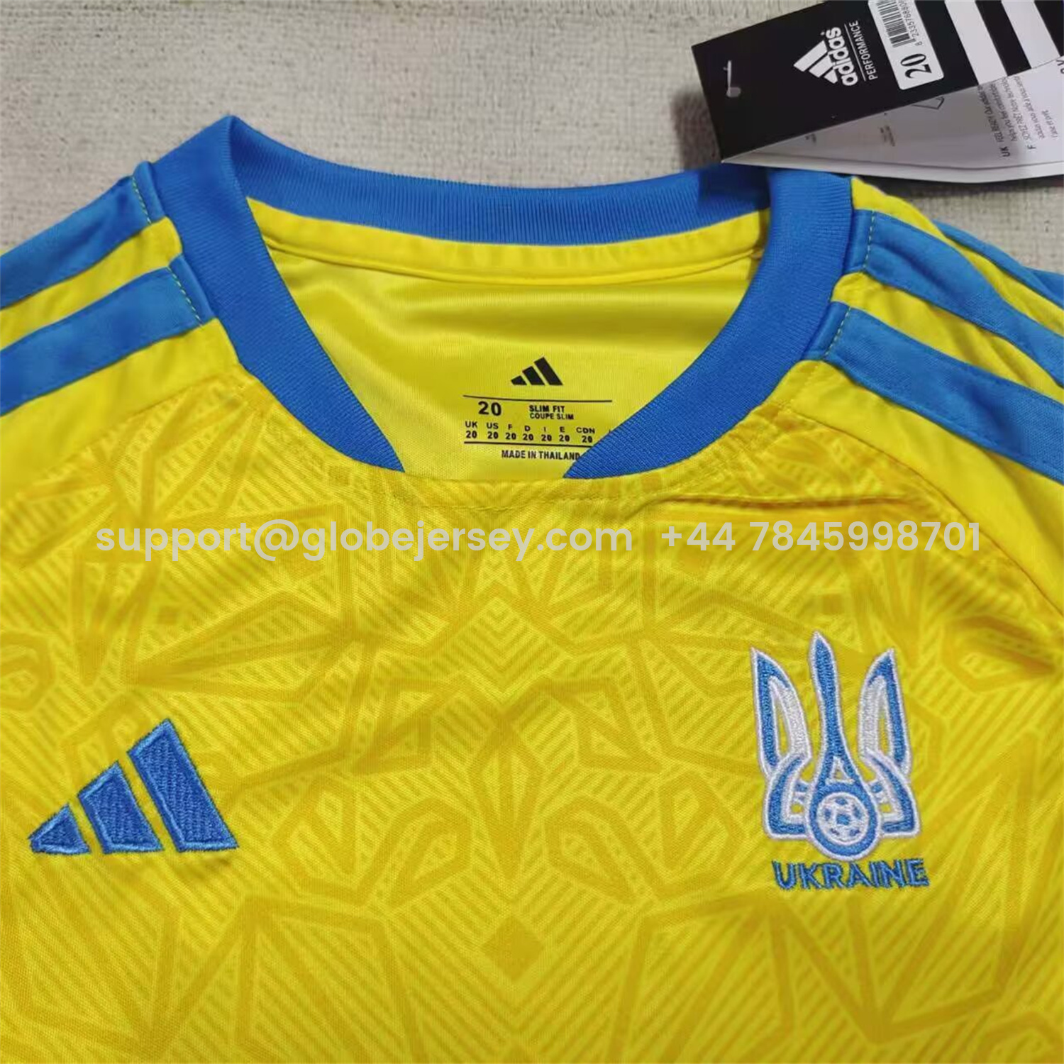 GlobeJersey-Ukraine 2026 Home Kids Kit