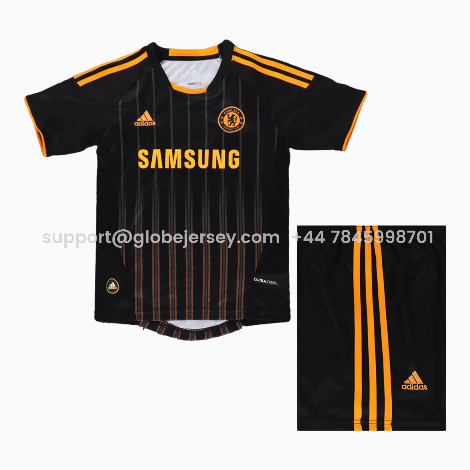 GlobeJersey-Retro C.H.E.L.S.E.A 2010-11 Away Kids Kit