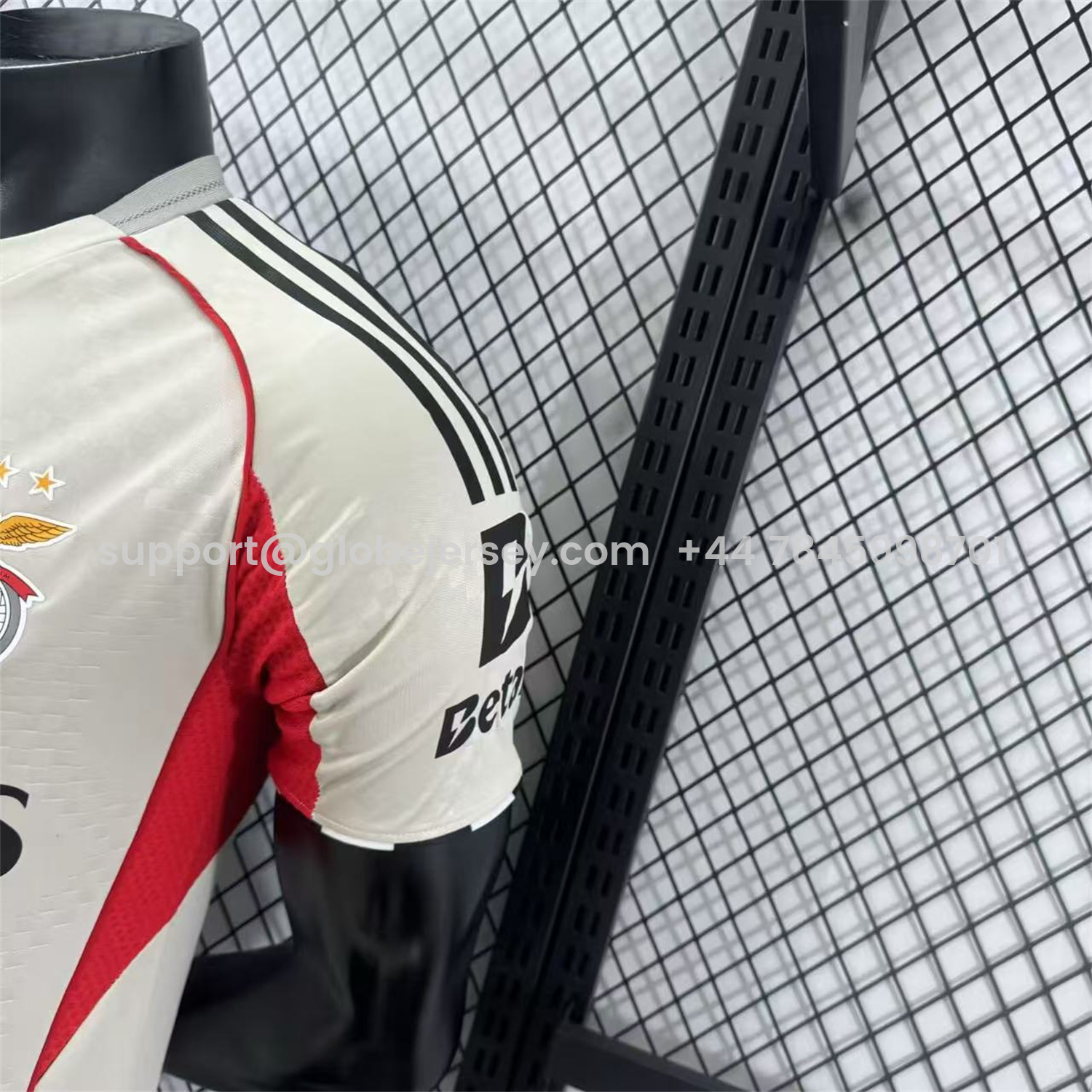 GlobeJersey-Benfica 25-26 Away Jersey - Player Version