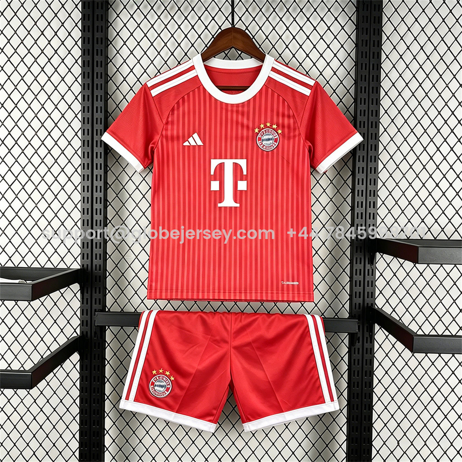 GlobeJersey-Bayern Munich 26-27 Home Kids Kit