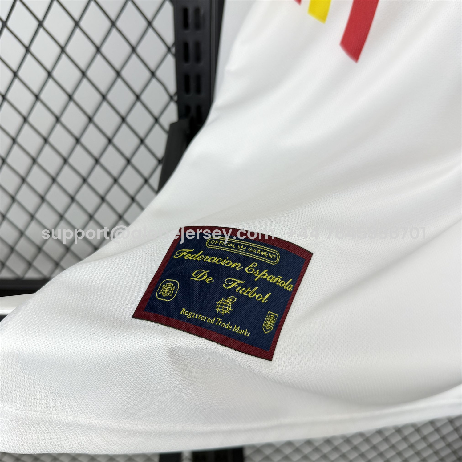 GlobeJersey-Retro Spain 1996 Away Long Sleeves Jersey - Fans Version