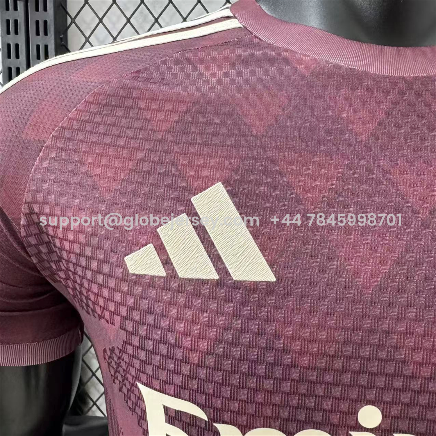 GlobeJersey-Arsenal 26-27 Yellow Sponsors Wine Red Special Jersey - Player Version