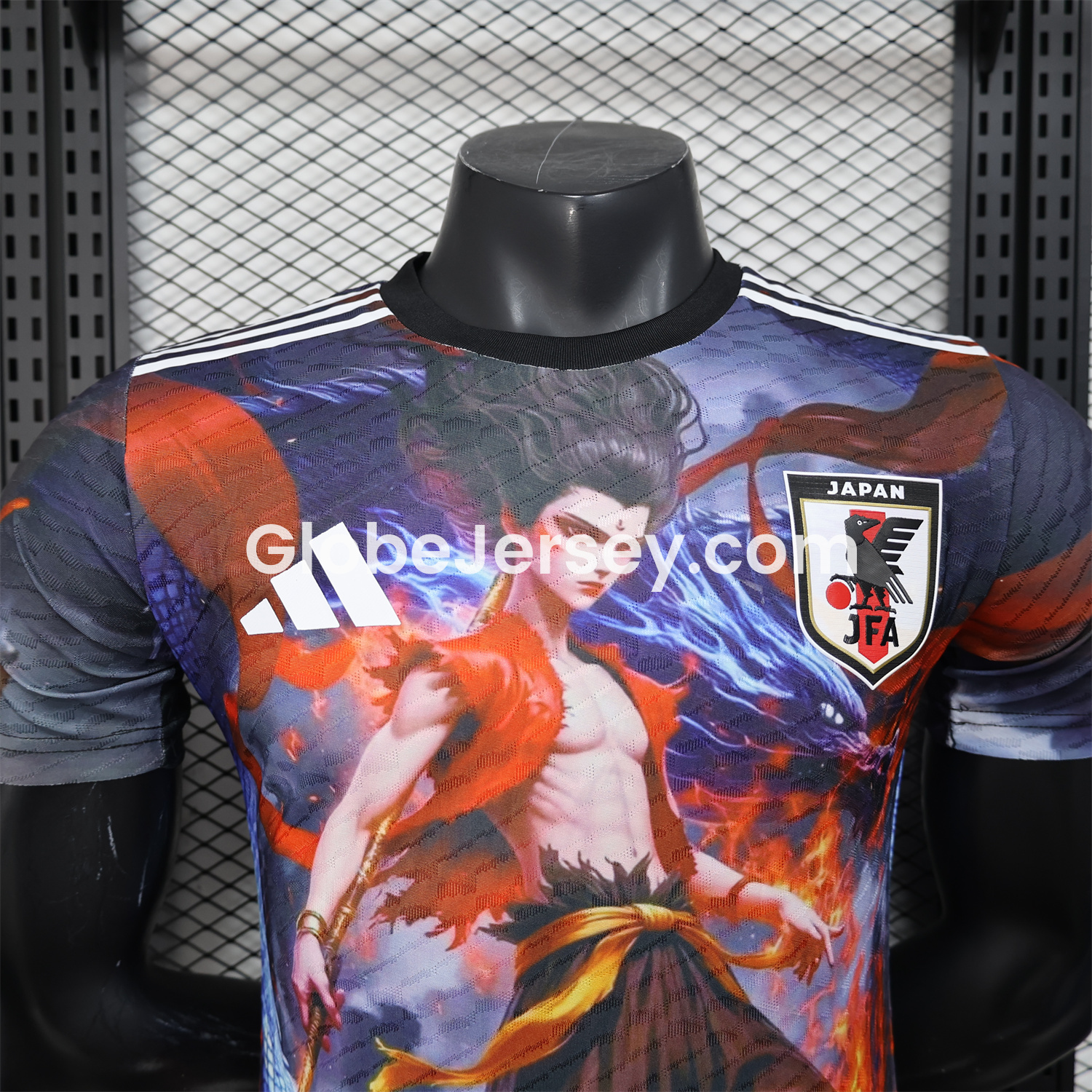 GlobeJersey-Japan 25-26 Red Evolution Form Nezha Purple Special Edition Jersey - Player Version