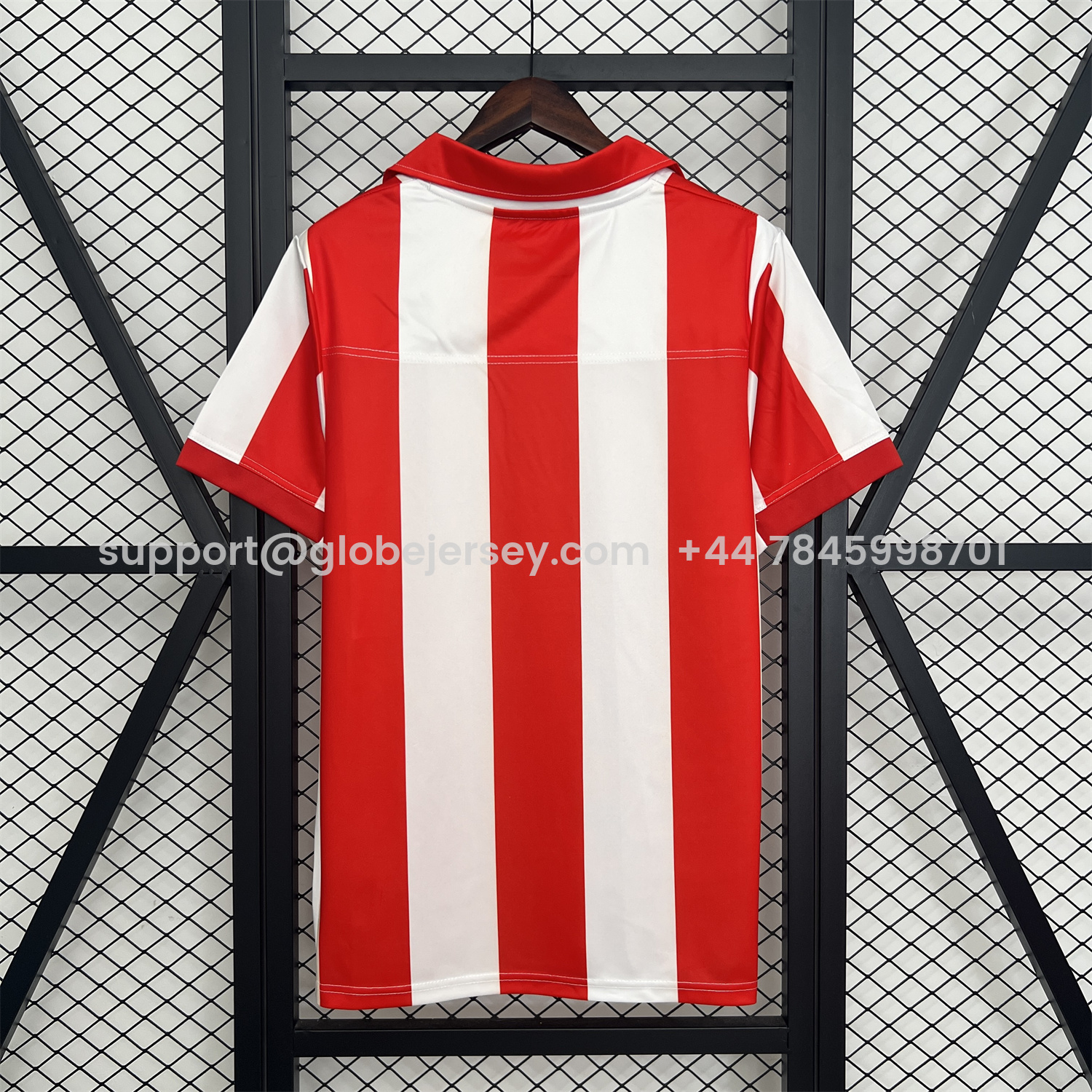 GlobeJersey-Retro Atletico Madrid 2003-04 Home Centenary Special Jersey
