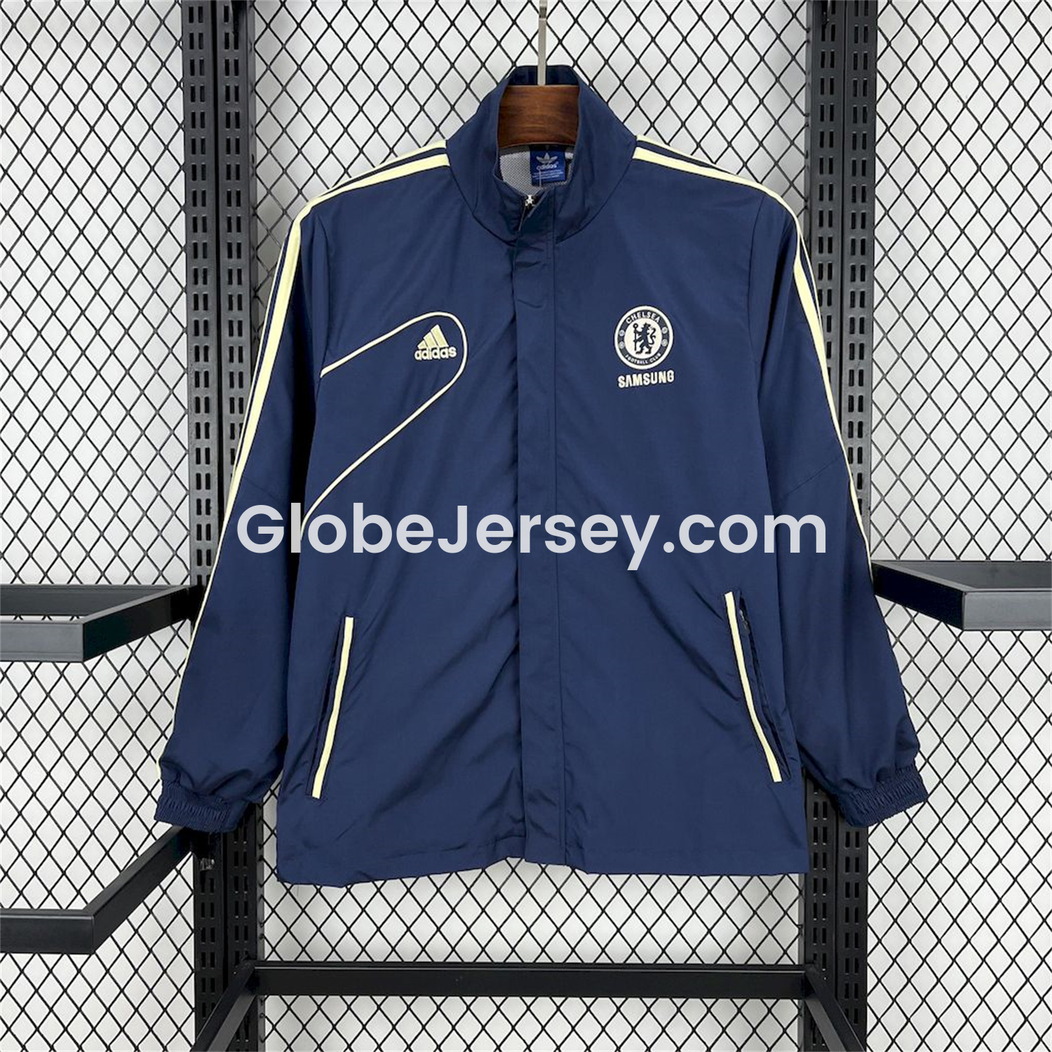 GlobeJersey-Retro C.H.E.L.S.E.A 2012-13 Player Windbreaker - Blue