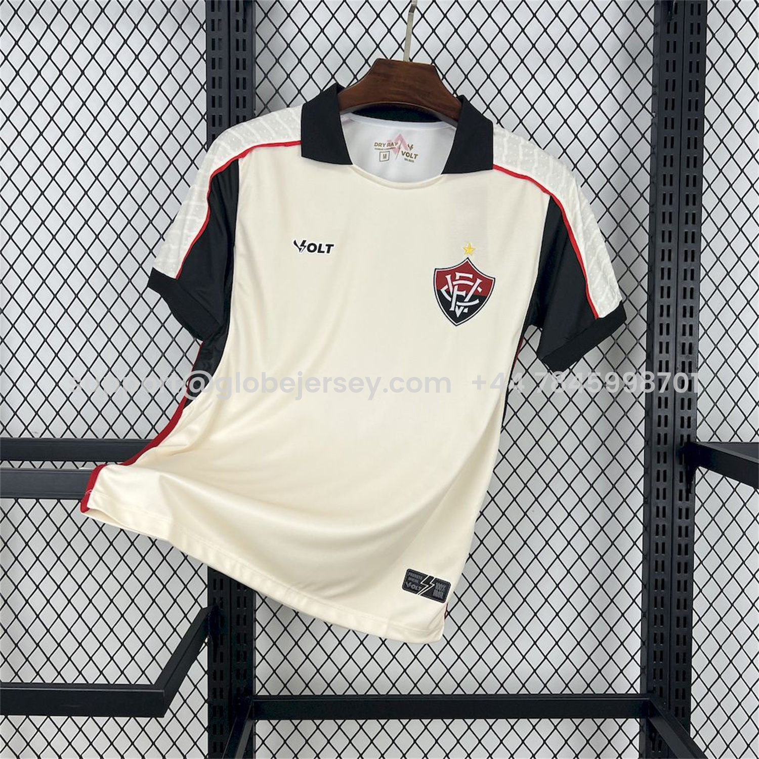 GlobeJersey-Vitoria 25-26 Beige Goalkeeper Jersey - Fans Version