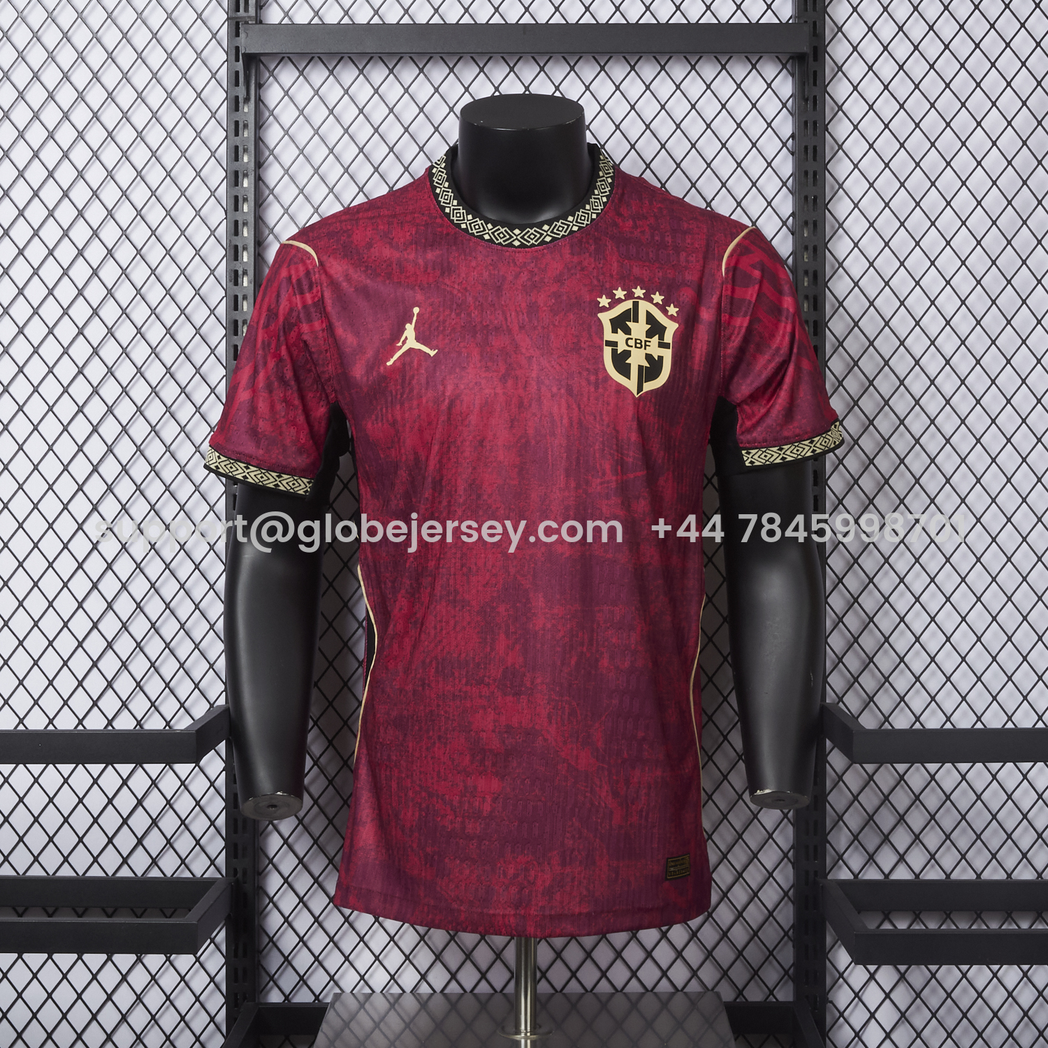 GlobeJersey-Brazil 2026 Red Special Jersey - Player Version