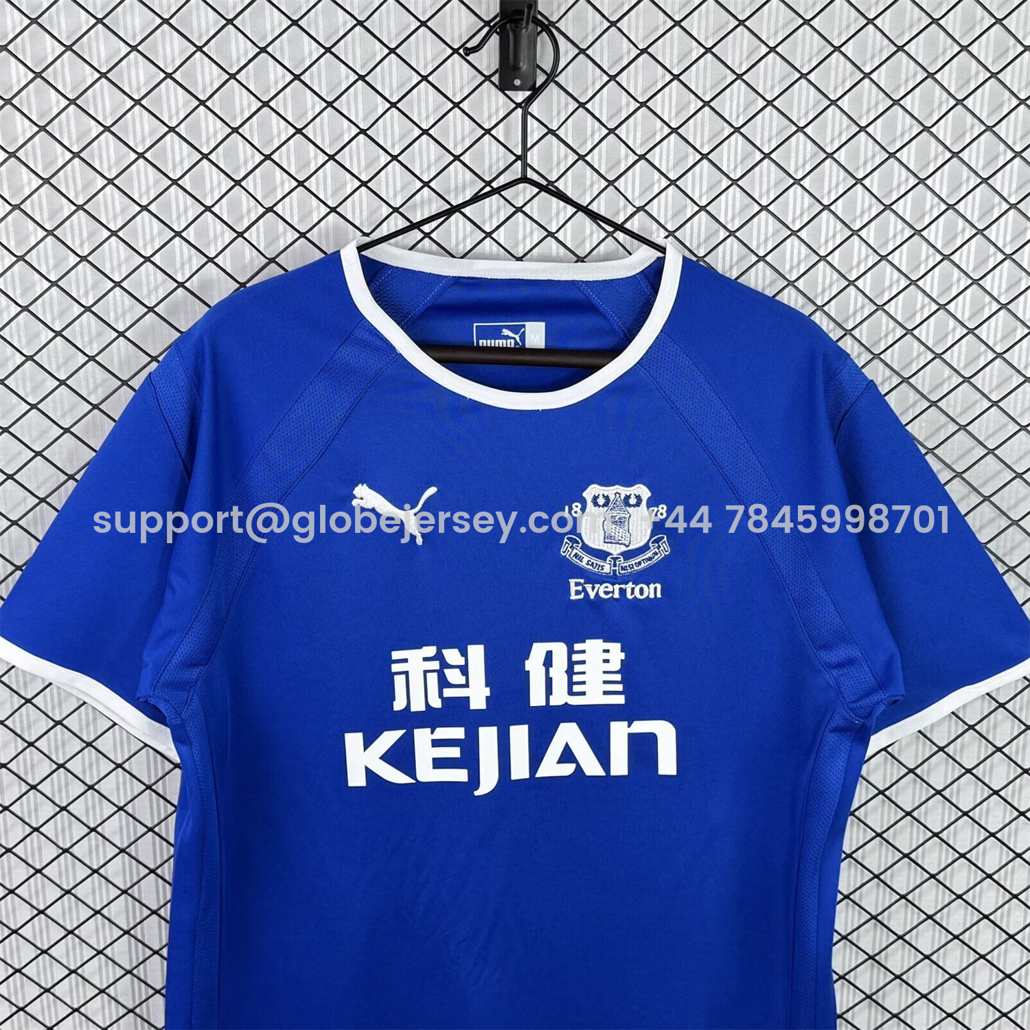 GlobeJersey-Retro Everton 2003-04 Home Jersey