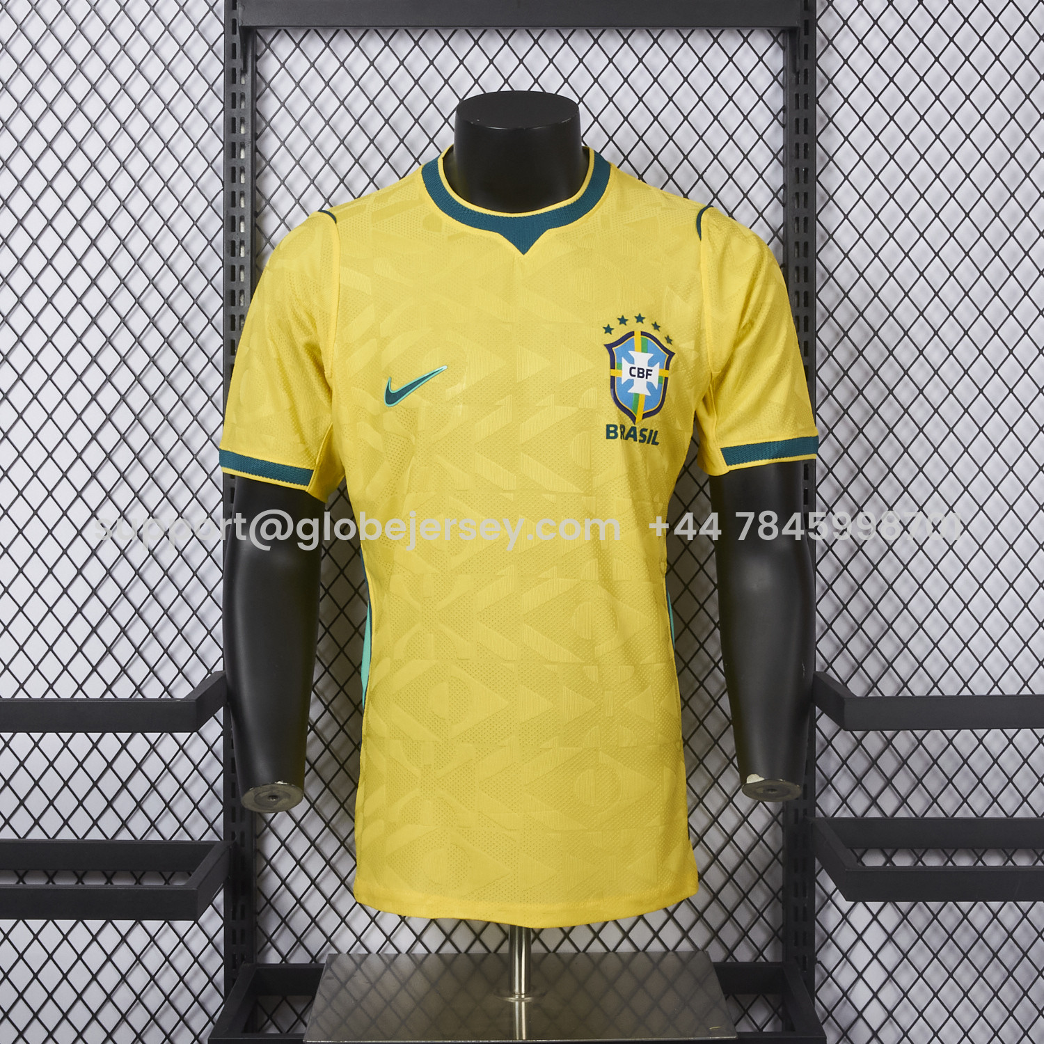 GlobeJersey-Brazil 2026 Home Jersey - Player Version