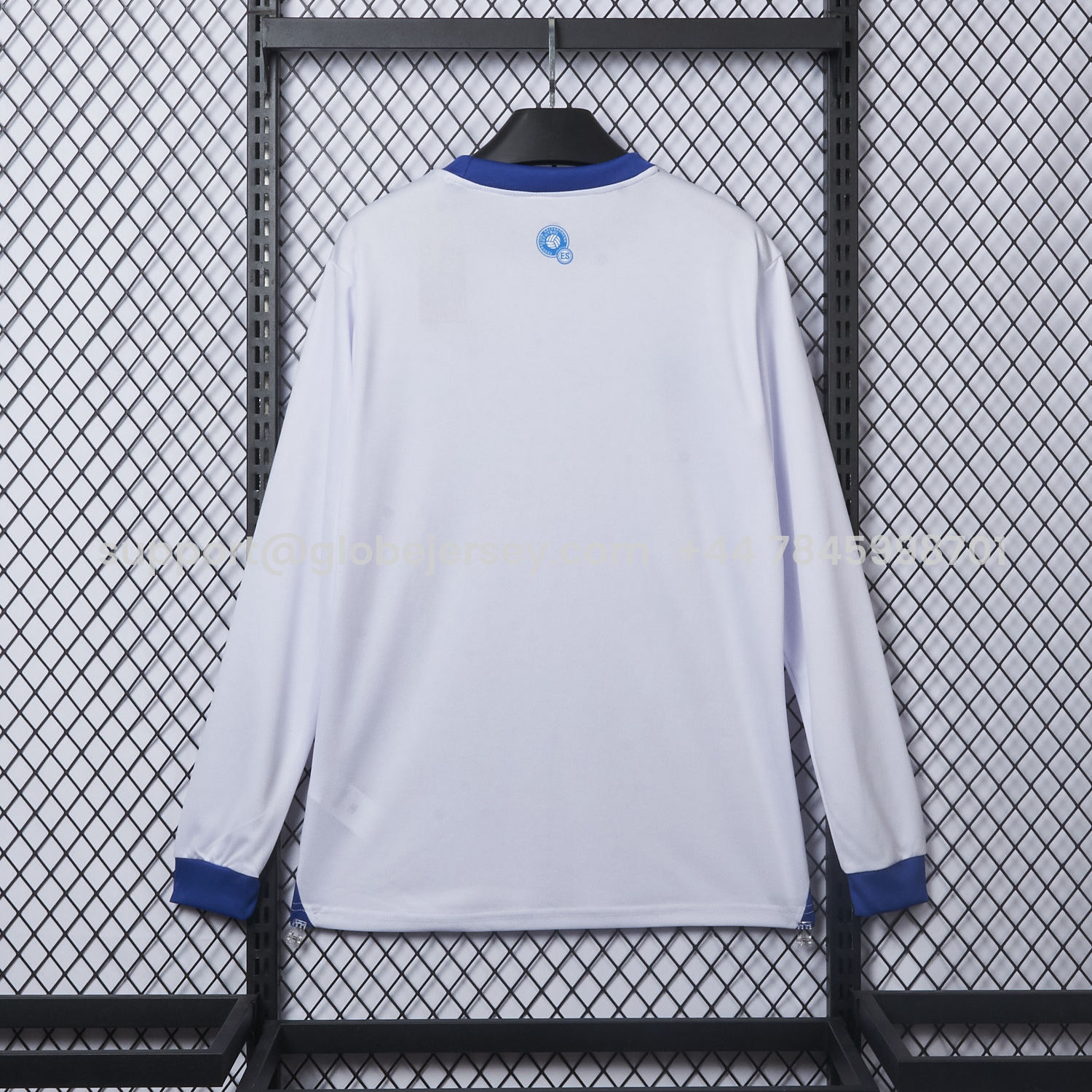 GlobeJersey-El Salvador 2025-26 Away Long Sleeve Jersey - Fans Version