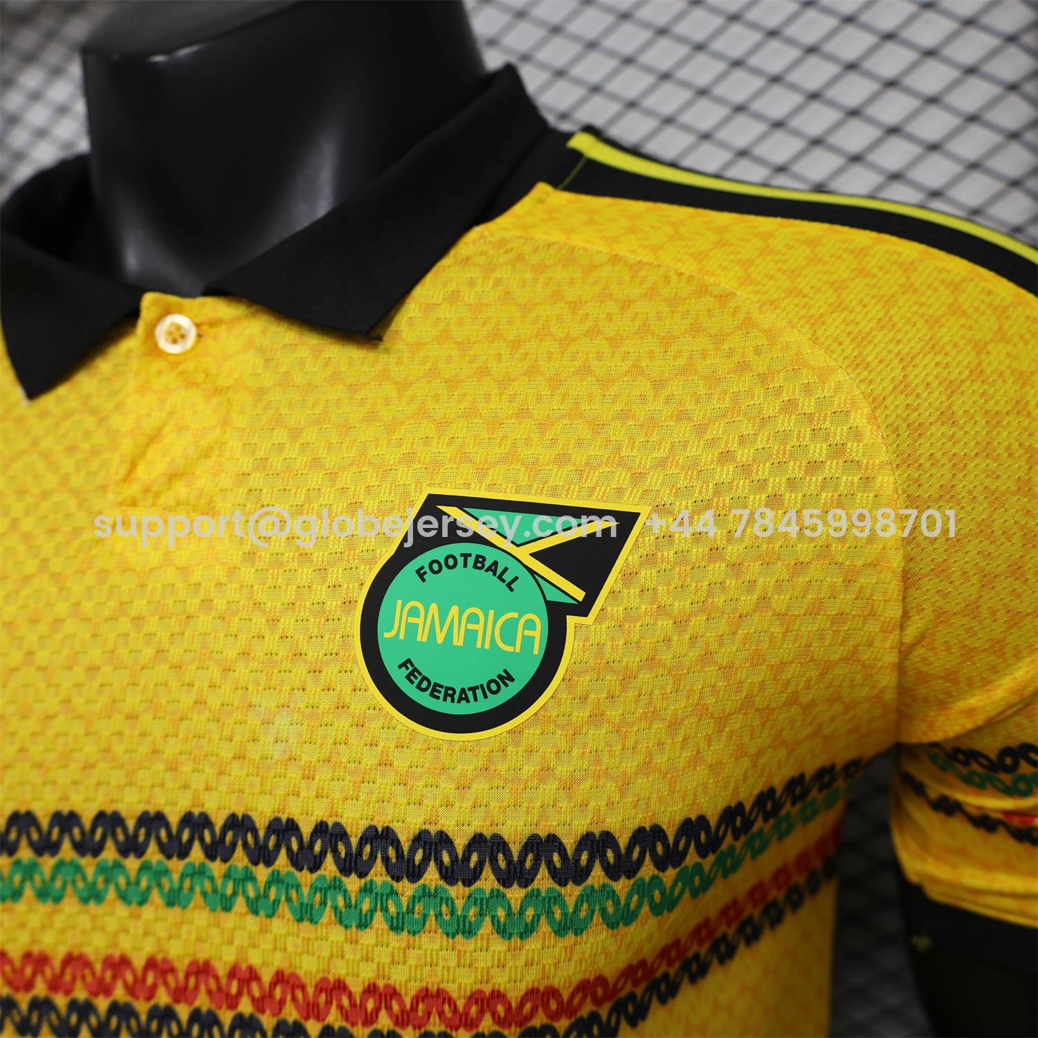 GlobeJersey-Jamaica 2026 Home Jersey - Player Version