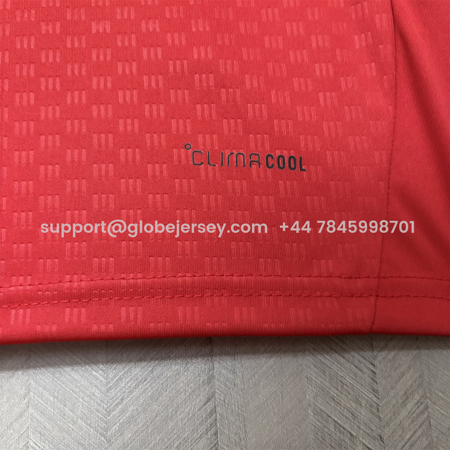 GlobeJersey-SC Internacional 26-27 Red Pre-Match Training Jersey - Fans Version