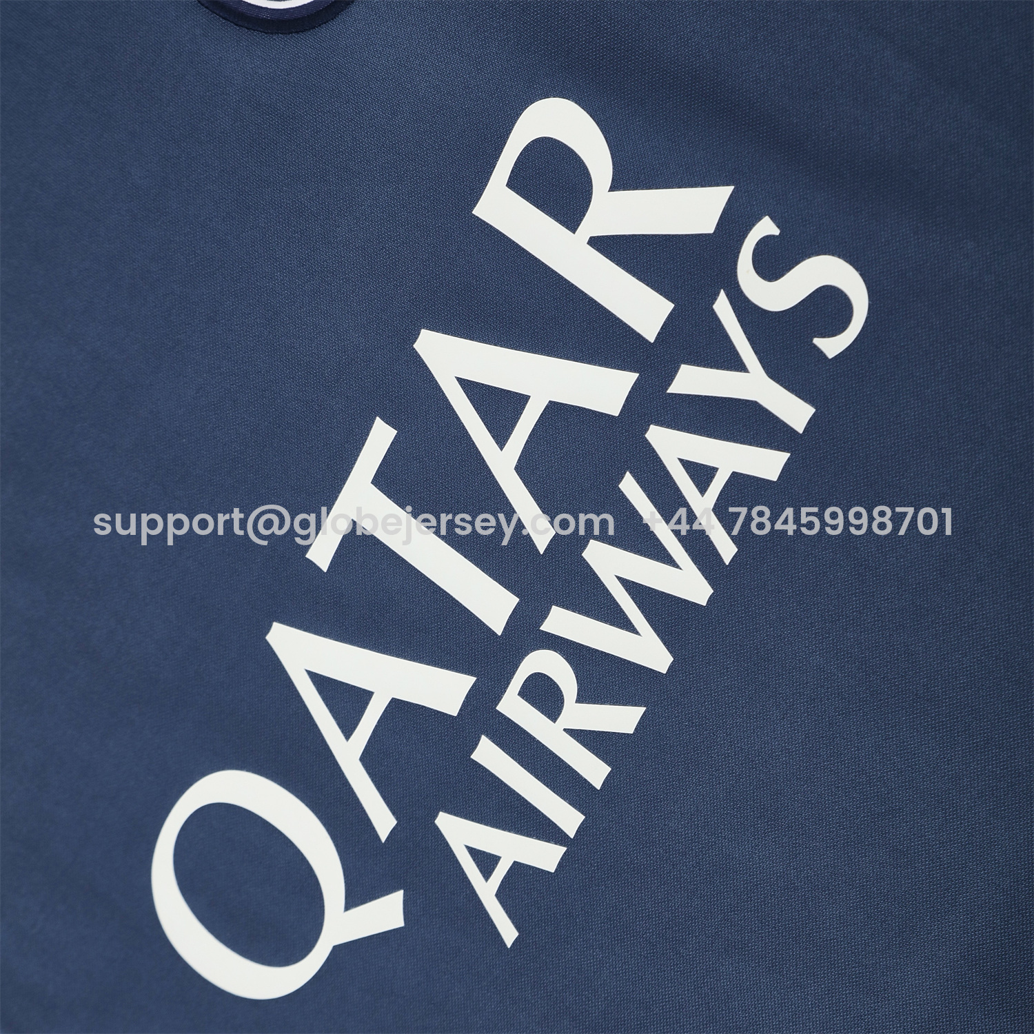 GlobeJersey-Paris Saint-Germain PSG 25-26 Vest Training Set - Deep Blue Vest & Deep Blue Shorts