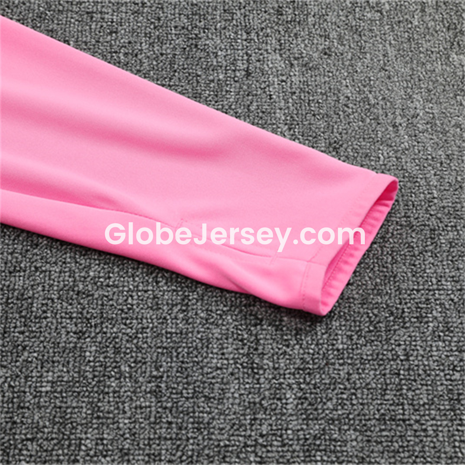 GlobeJersey-INT M.A.M 25-26 Kid Long Sleeves Training Set - Pink Top & Black Pants
