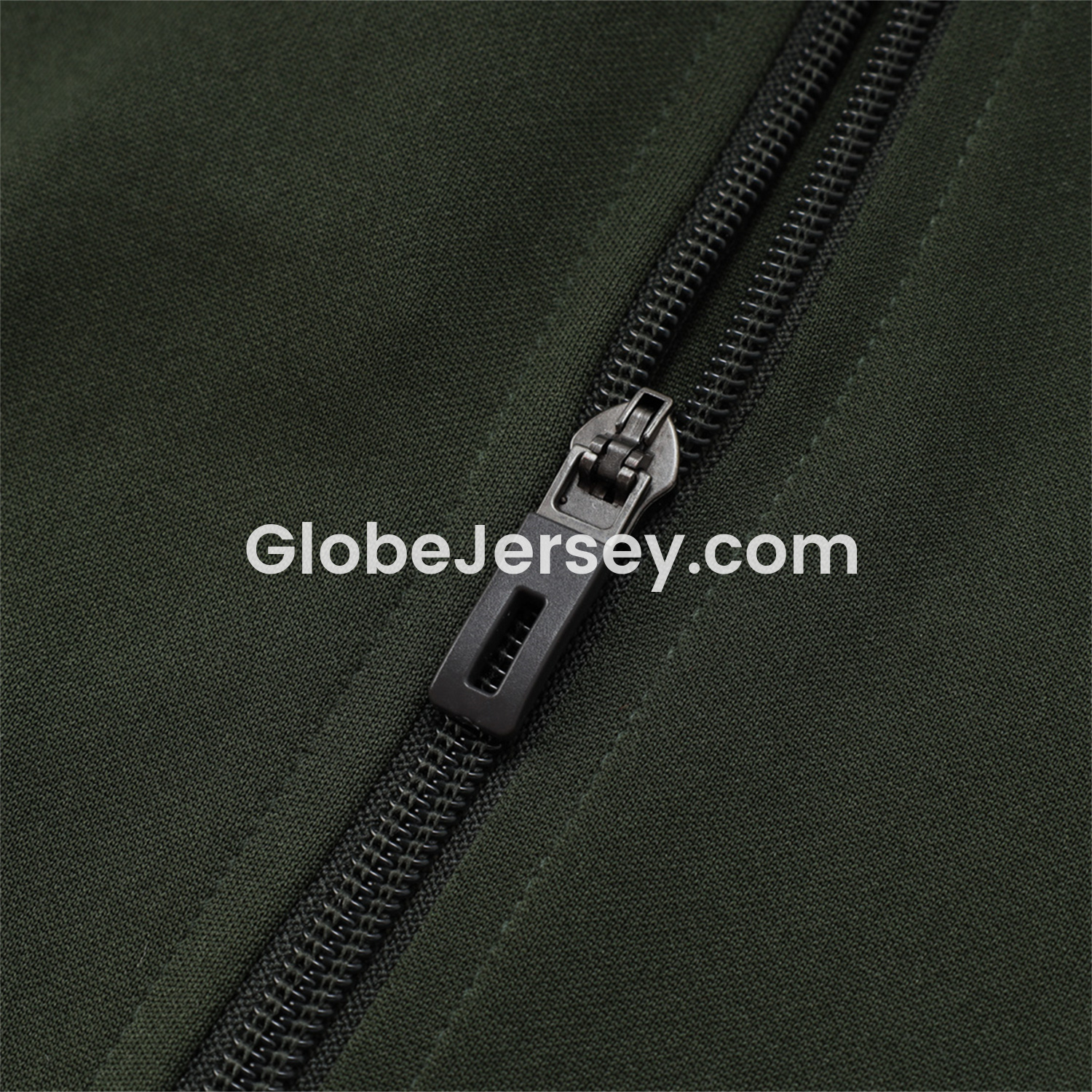 GlobeJersey-Bayern Munich 25-26 Jacket Training Tracksuit - Army Green Top and Black Pants