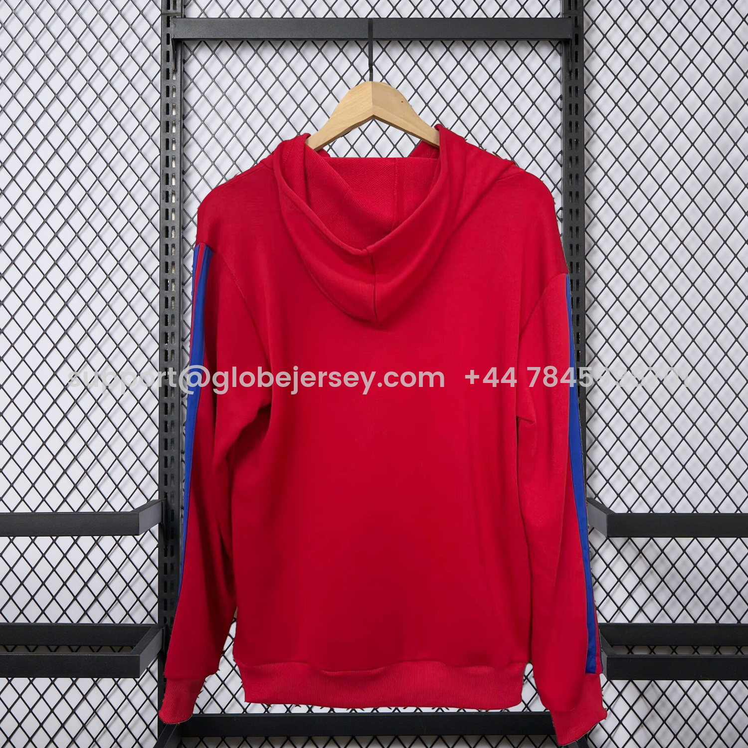 GlobeJersey-Universidad de Chile 2026 Red Unisex Pullover Hoodie