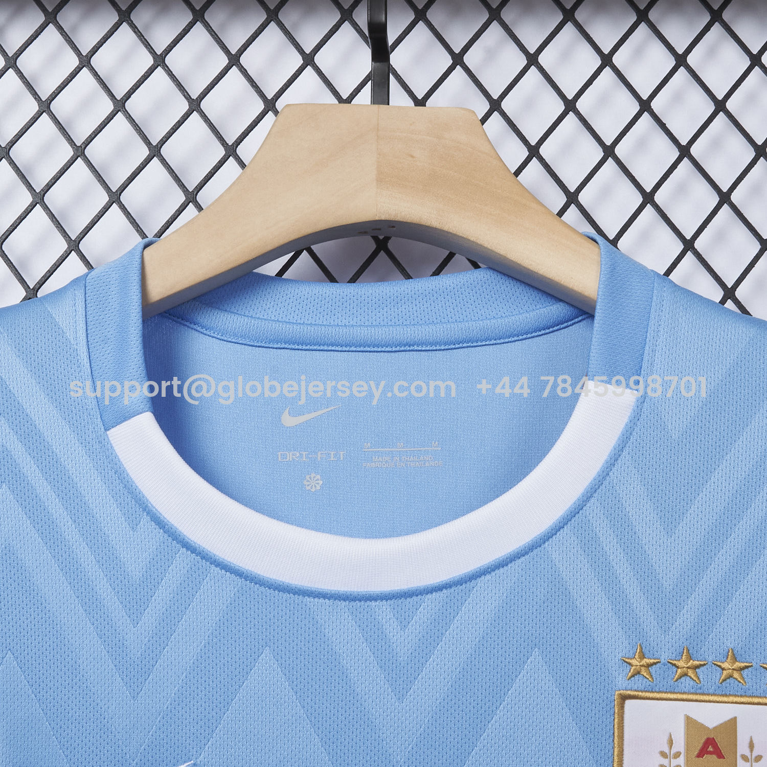 GlobeJersey-Uruguay 25-26 Home Jersey - Fans Version