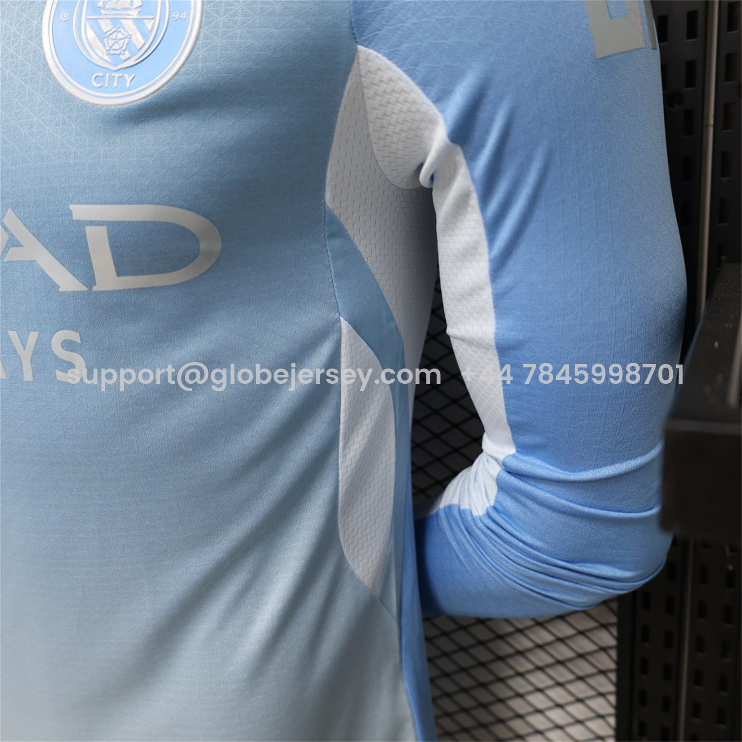 GlobeJersey-Manchester City 26-27 Home Long Sleeves Jersey - Player Version