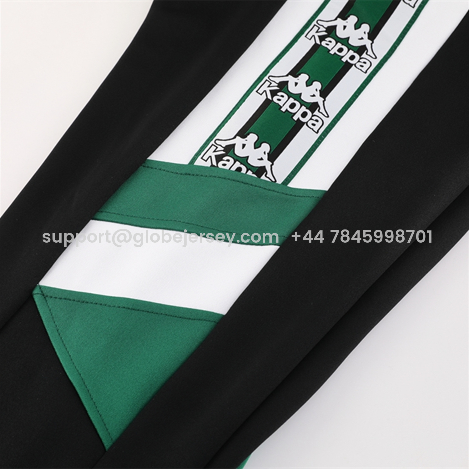 GlobeJersey-Real Betis 25-26 Jacket Training Tracksuit - Green White Black Throwback Jackets & Black Pants