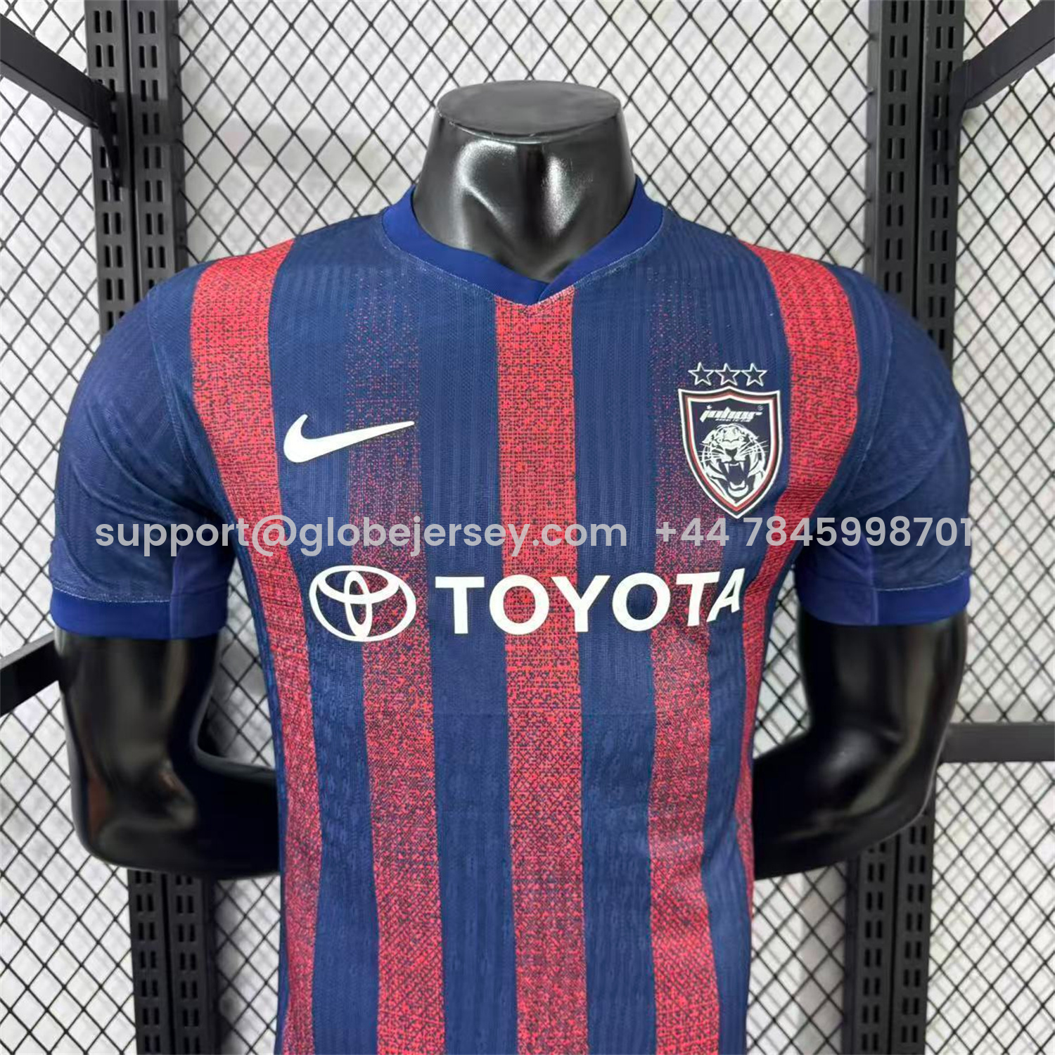 GlobeJersey-Johor DT 25-26 Home Jersey - Player Version