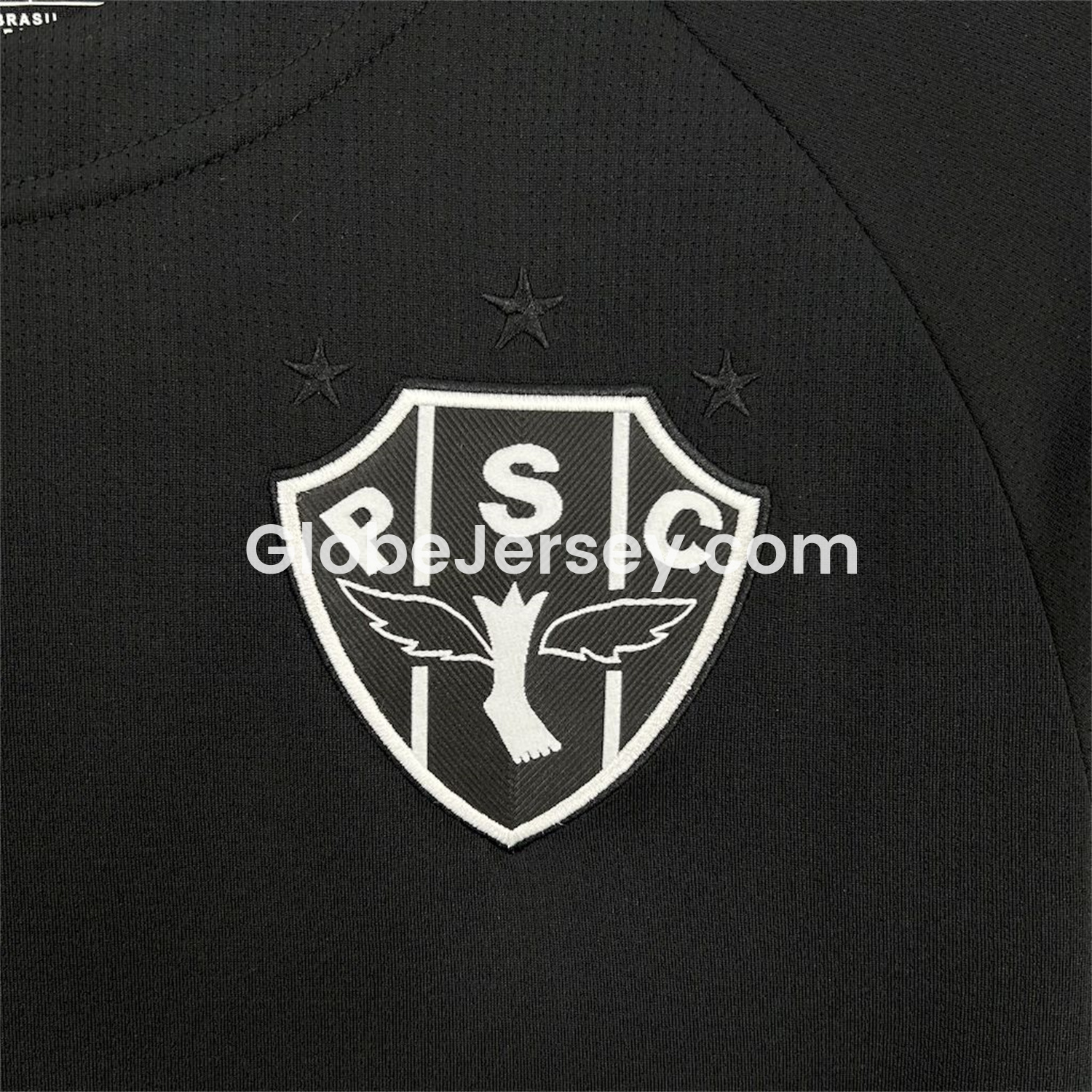 GlobeJersey-Paysandu 25-26 Black Training Unsponsored Jersey - Fans Version