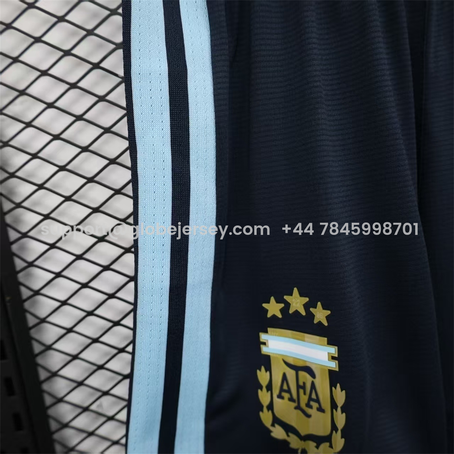GlobeJersey-Argentina 2026 Blue Shorts - Player Version