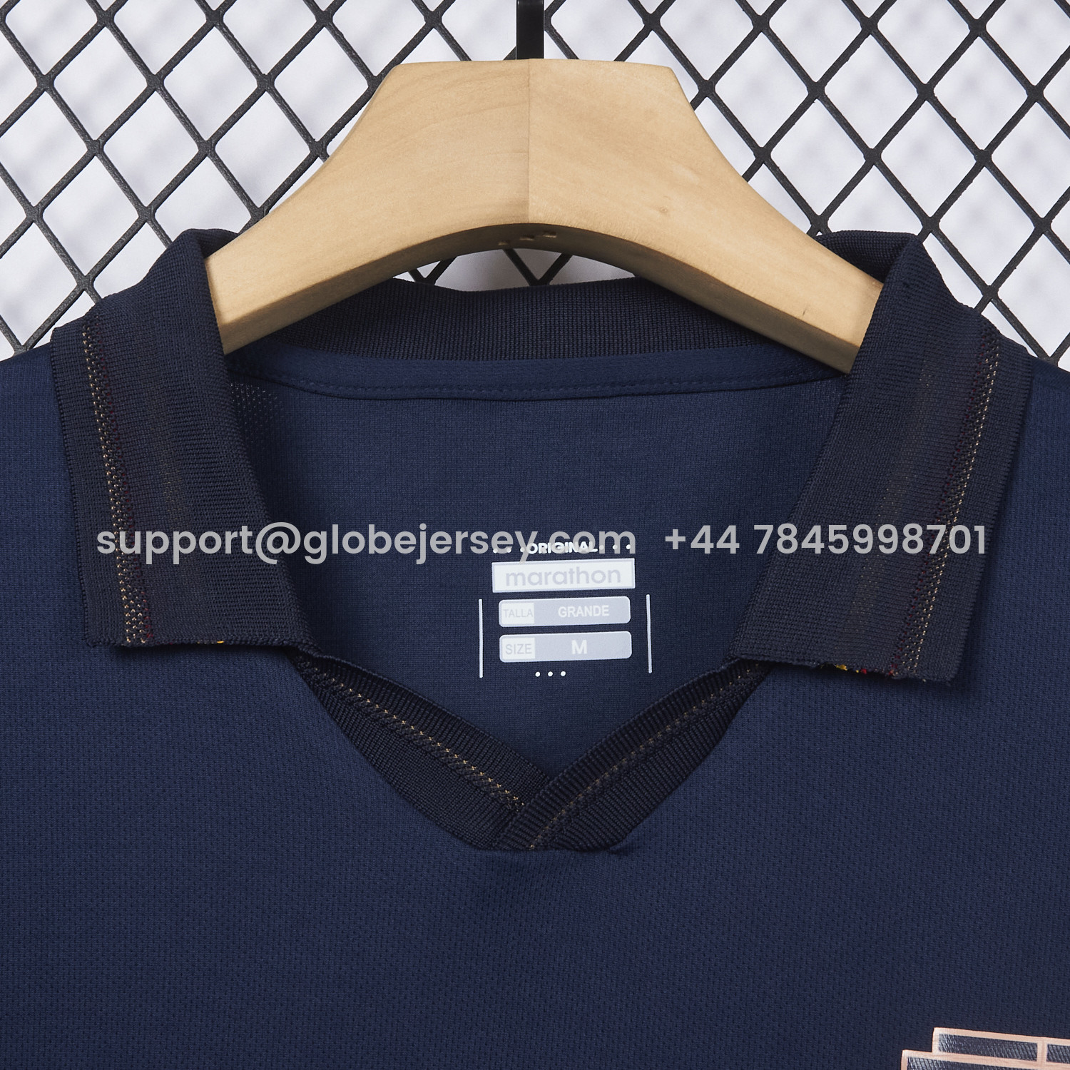 GlobeJersey-Ecuador 2026 Away Deep Blue Jersey - Fans Version