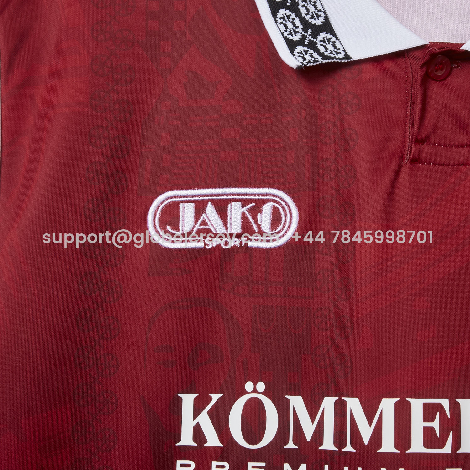 GlobeJersey-Mainz 25-26 Red Special POLO Jersey - Fans Version