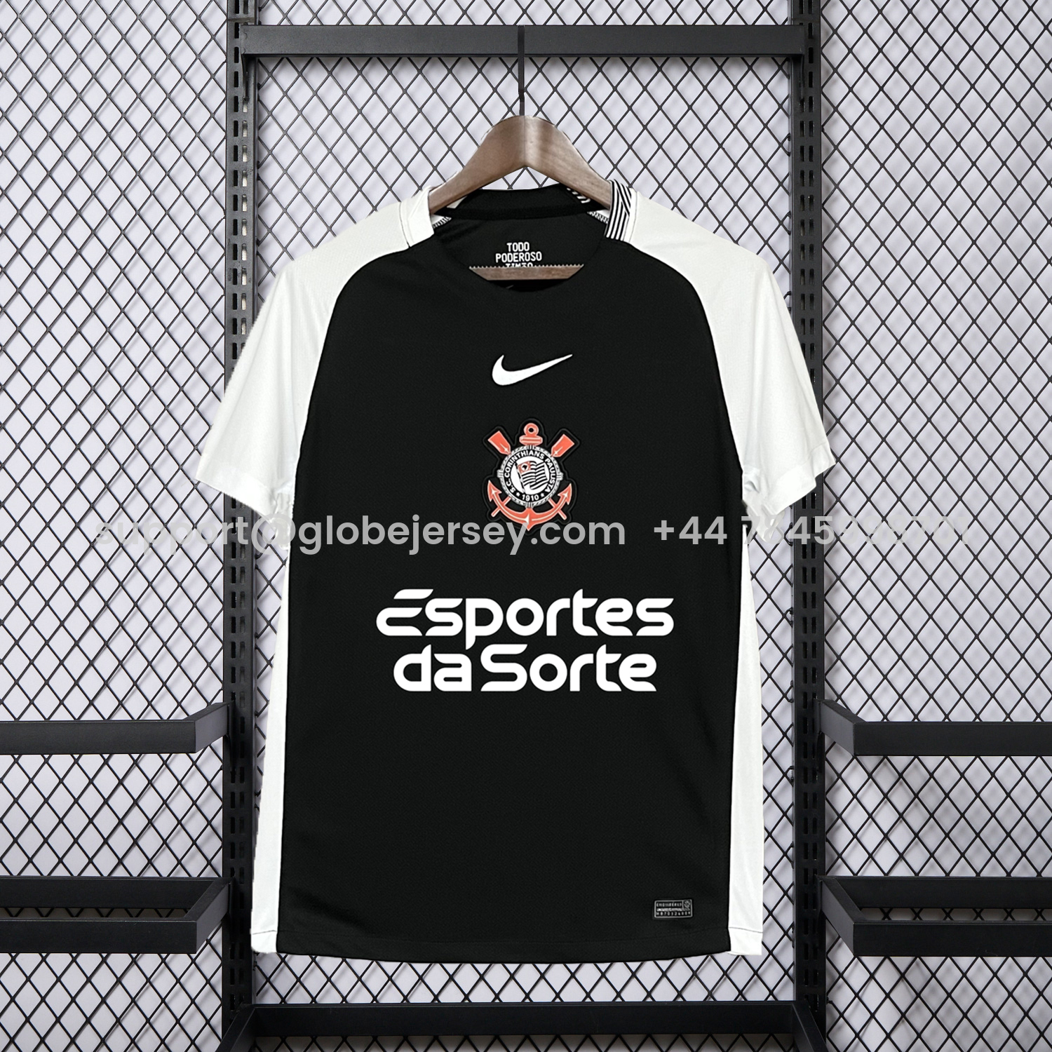 GlobeJersey-Corinthians 25-26 Away Jersey - Fans Version