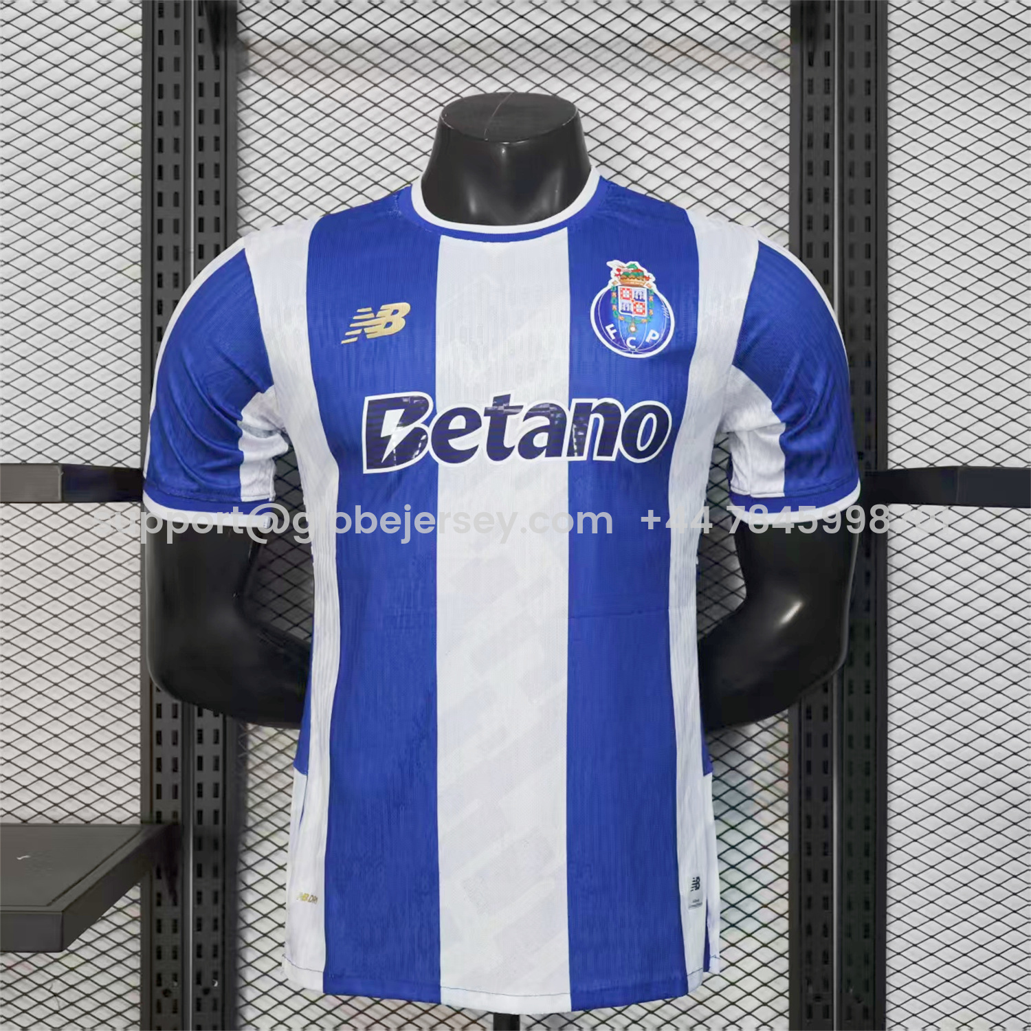 GlobeJersey-Porto 25-26 Home Jersey - Player Version