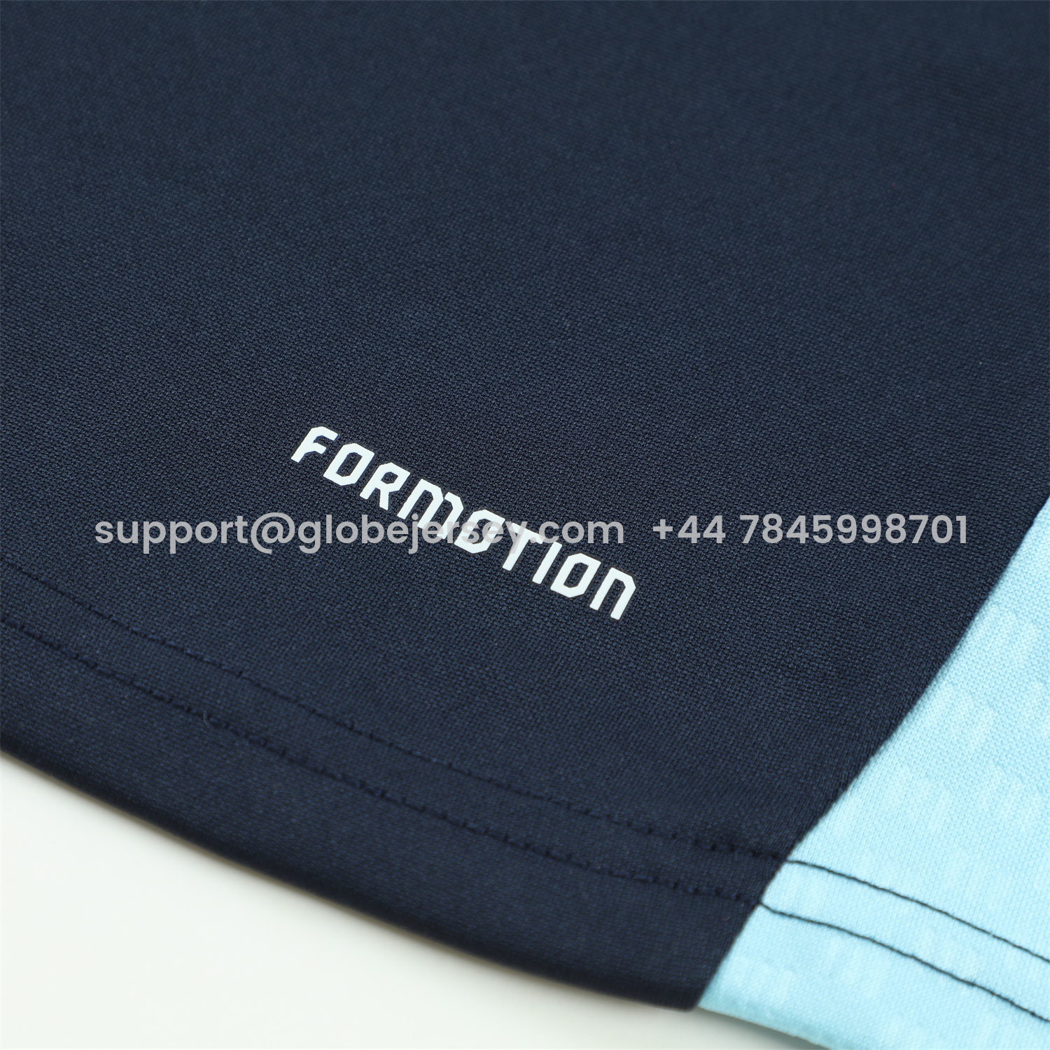 GlobeJersey-Argentina 2026 Long Sleeve Training Set - Blue Black Top & Pants