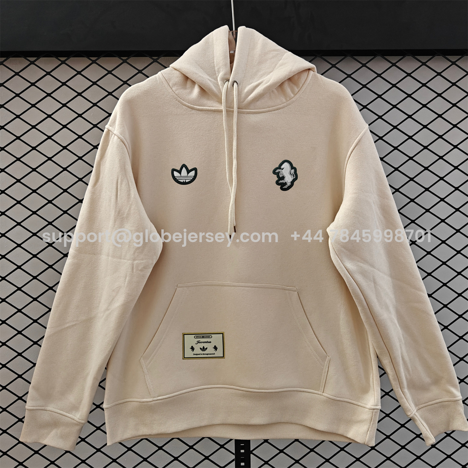 GlobeJersey-Juventus 25-26 Originals Terrace Icon Unisex Pullover Hoodie