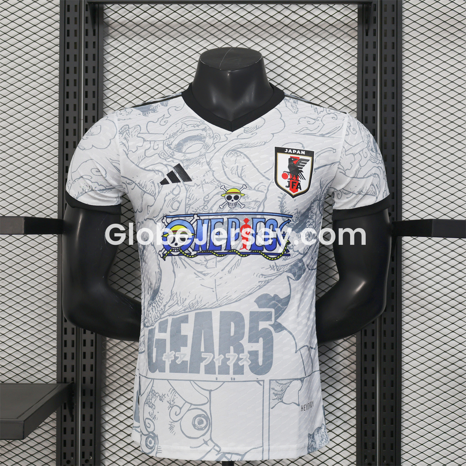 GlobeJersey-Japan 25-26 One Piece Title White Special Jersey - Player Version