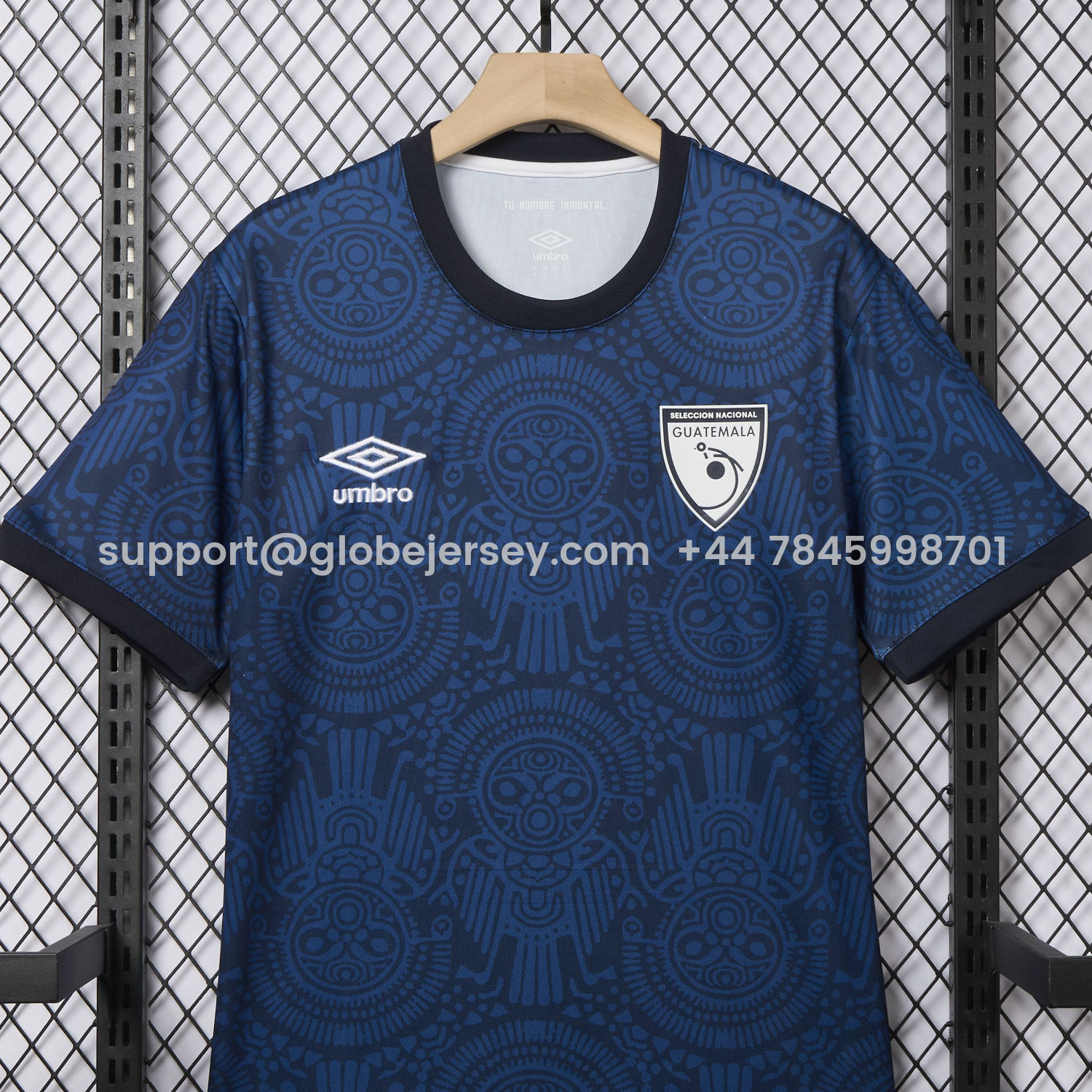 GlobeJersey-Guatemala 25-26 Pre-Match Training Jersey - Fans Version