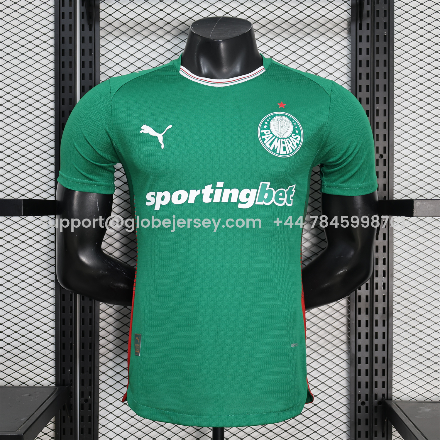 GlobeJersey-Palmeiras 26-27 Home Green Jersey - Player Version