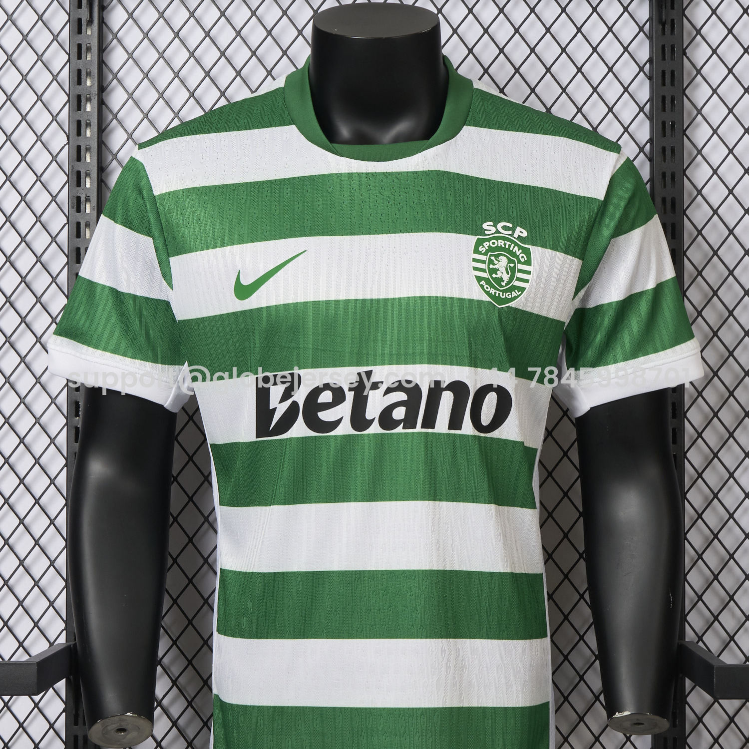 GlobeJersey-Sporting CP 25-26 Home Jersey - Player Version