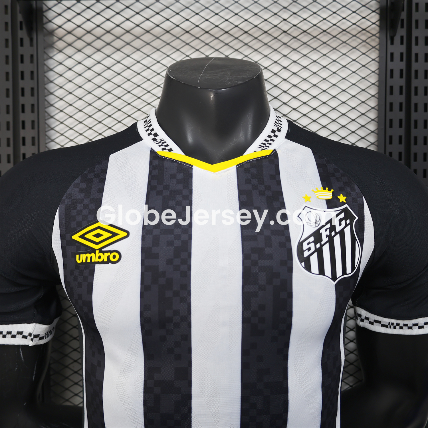 GlobeJersey-Santos 25-26 Away Unsponsored Jersey - Player Version