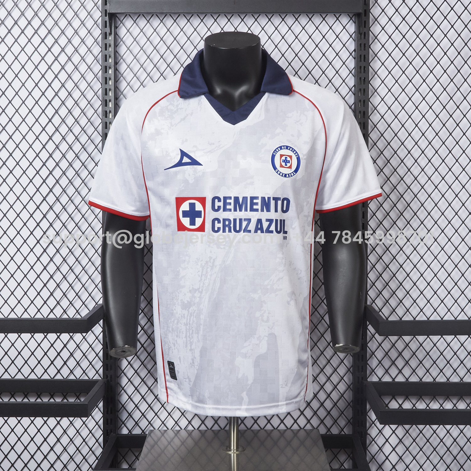 GlobeJersey-Cruz Azul 25-26 Away Intercontinental Jersey - Player Version