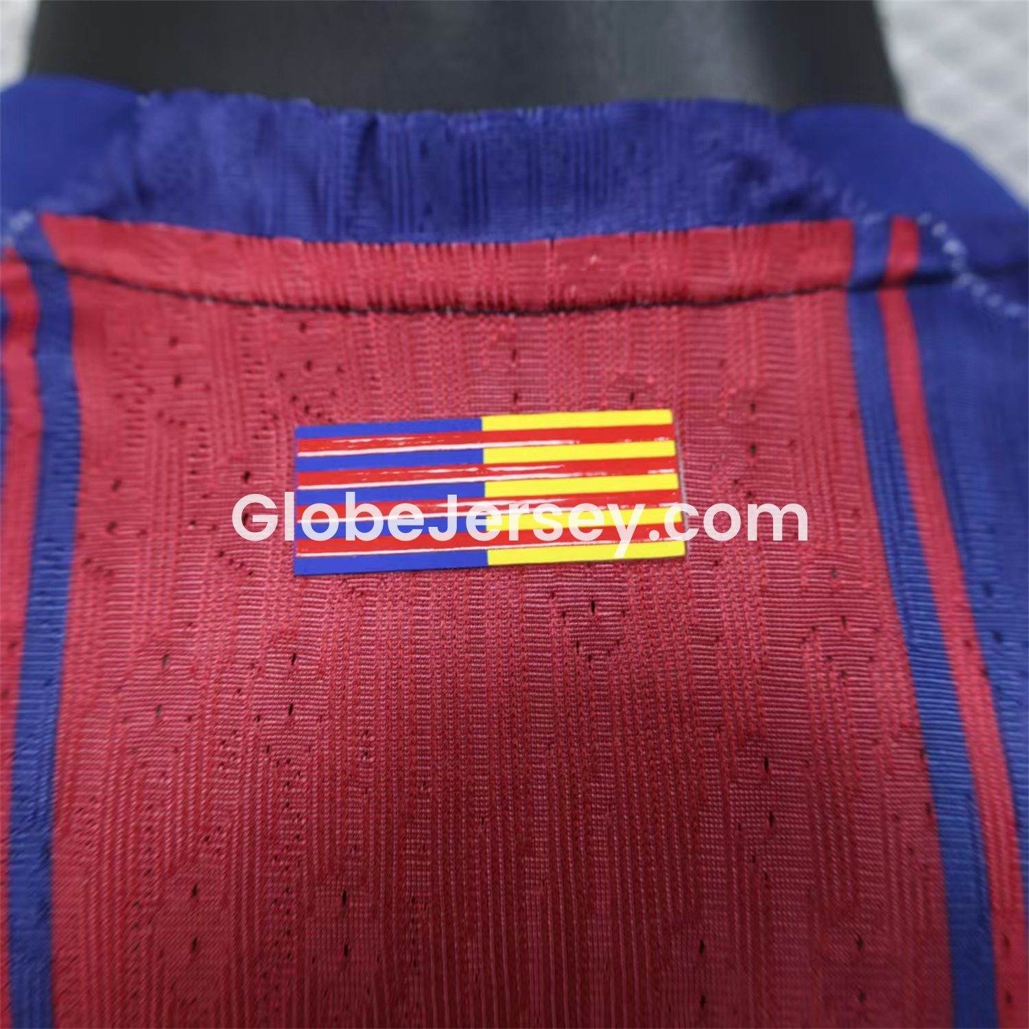 GlobeJersey-Barcelona 25-26 Home Long Sleeves Jersey (Leaked Version 2) - Player Version