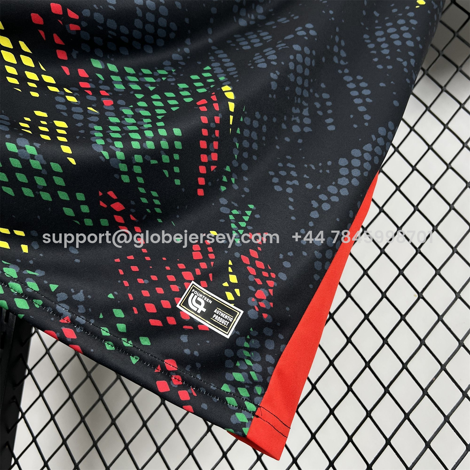 GlobeJersey-Cameroon 2026 Black Special Jersey - Fans Version
